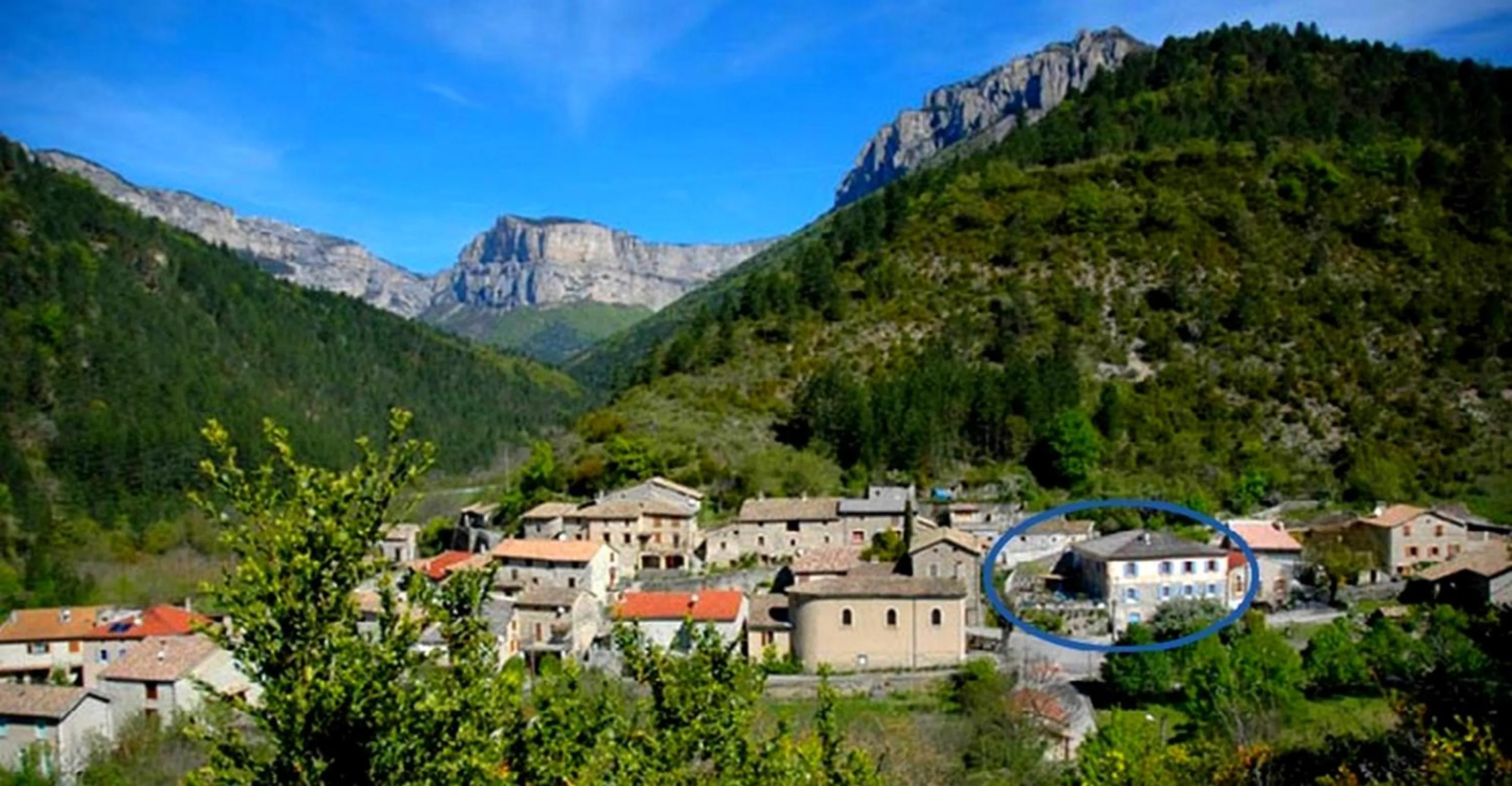 Bird's eye view in Le Sareymond