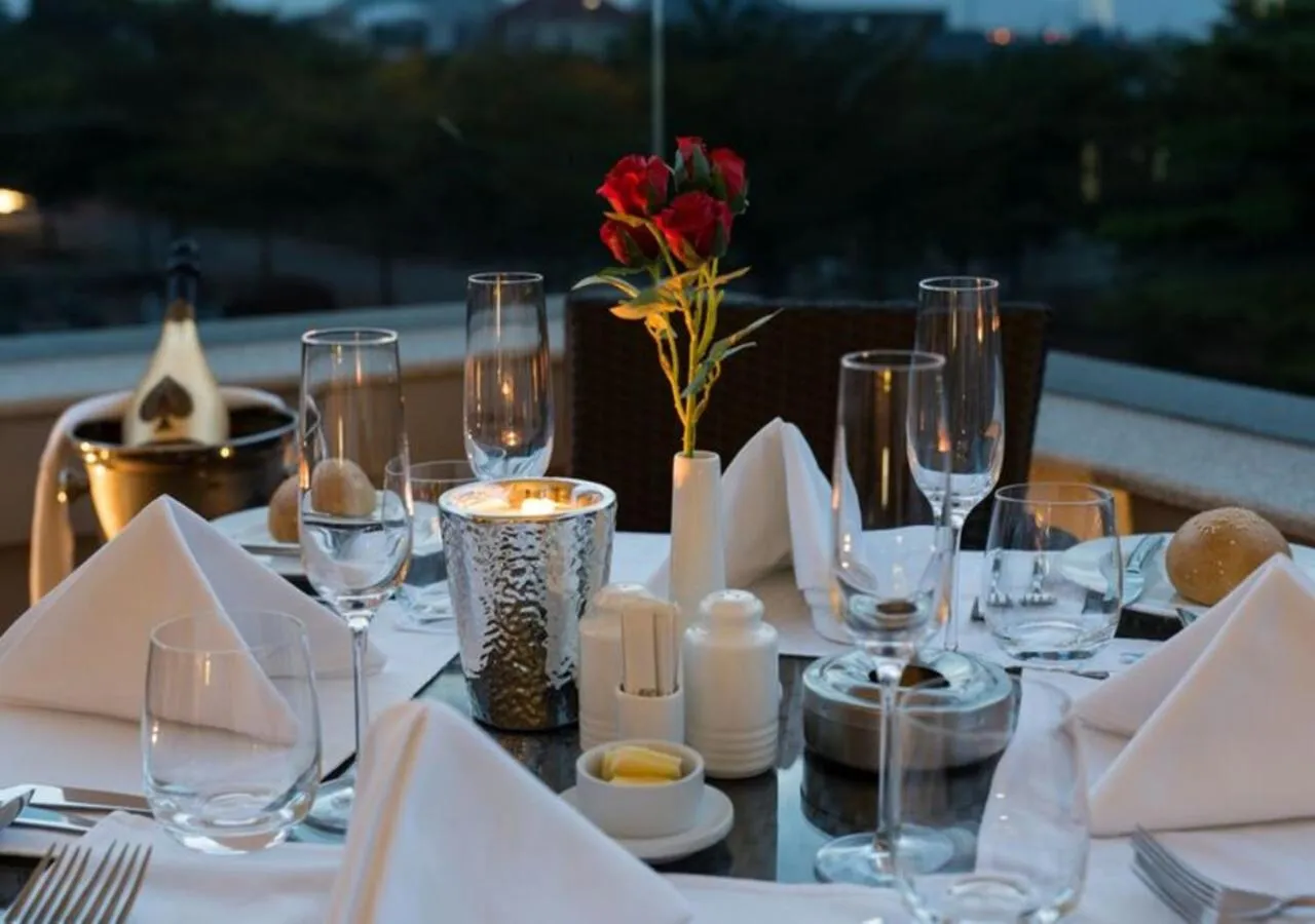 Patio in The Envoy Hotel Abuja