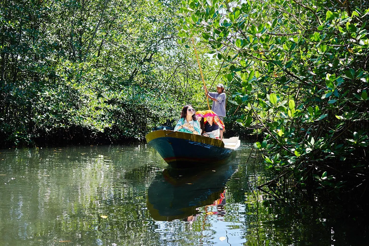 Natural landscape in Song Lambung Beach Huts