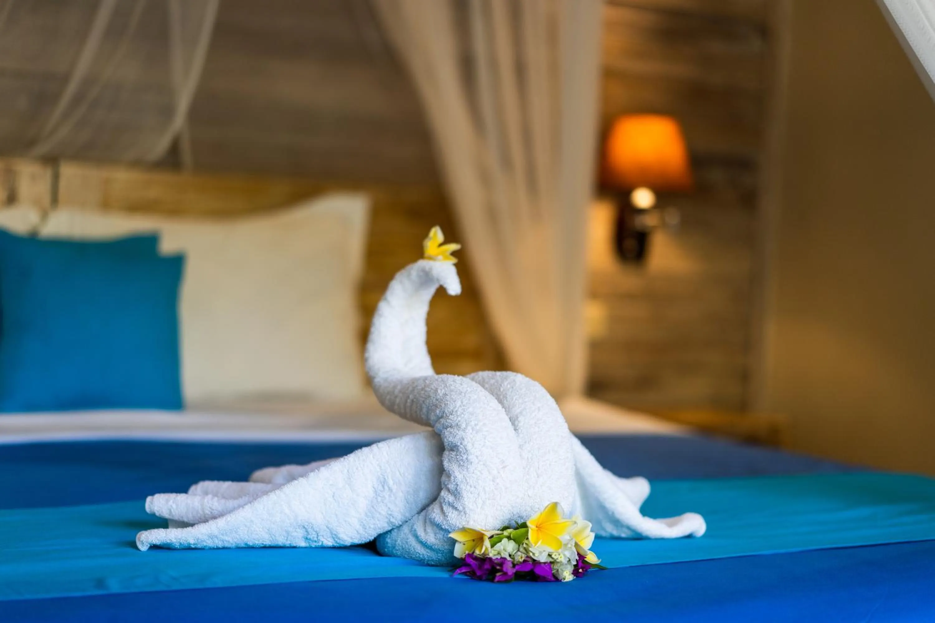 Bedroom, Bed in Song Lambung Beach Huts