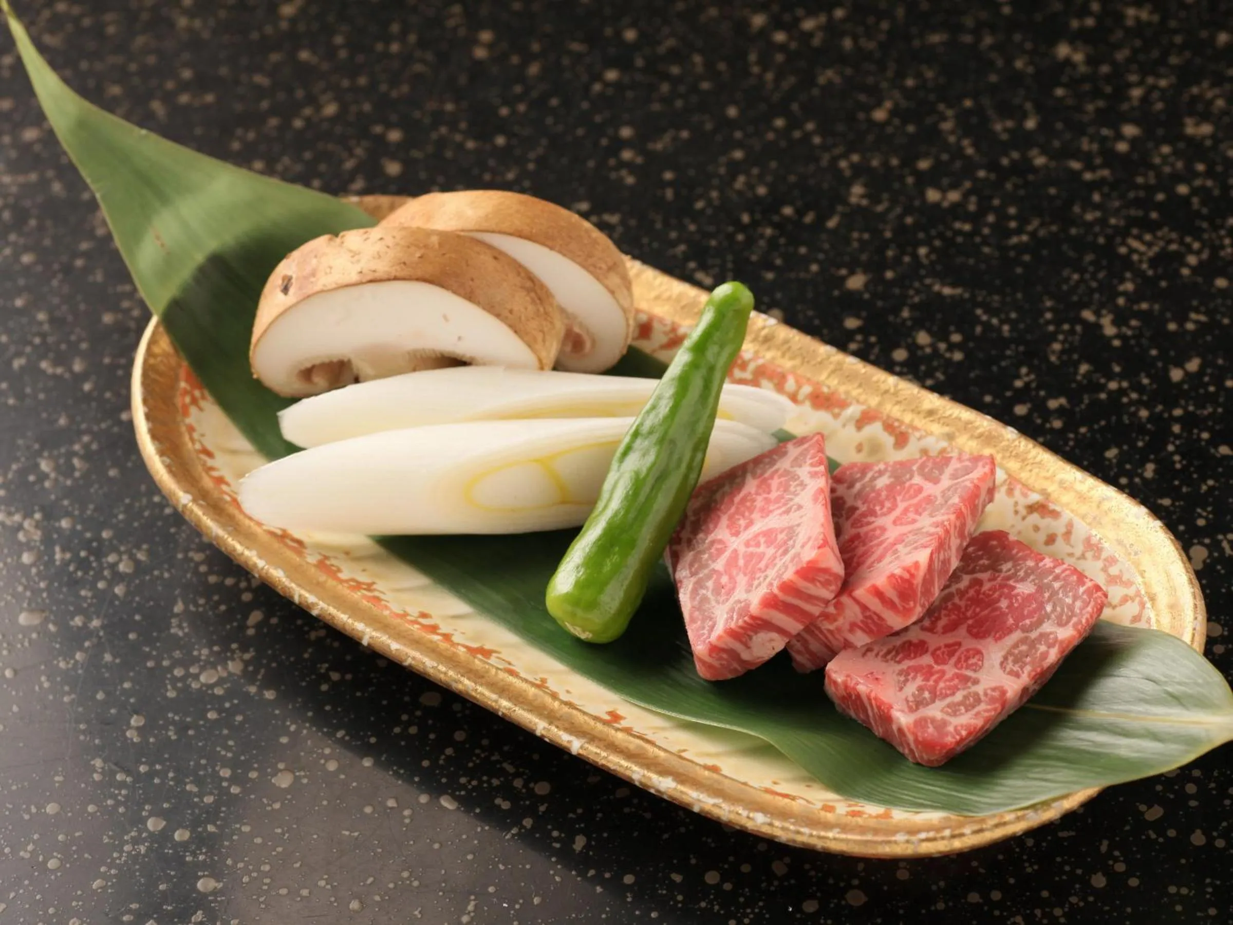 Food close-up in Hana to Hana