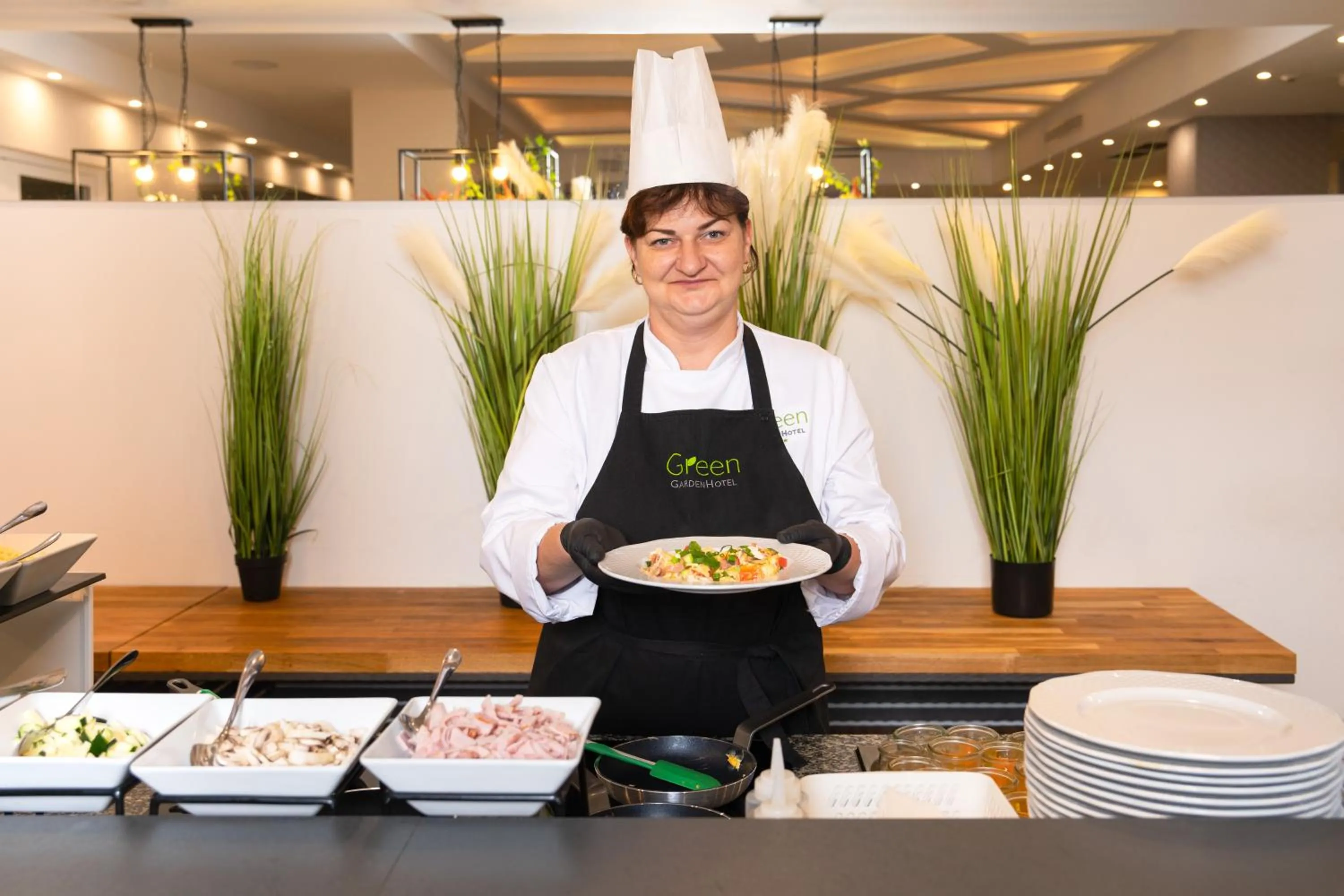 Staff in Green Garden Hotel