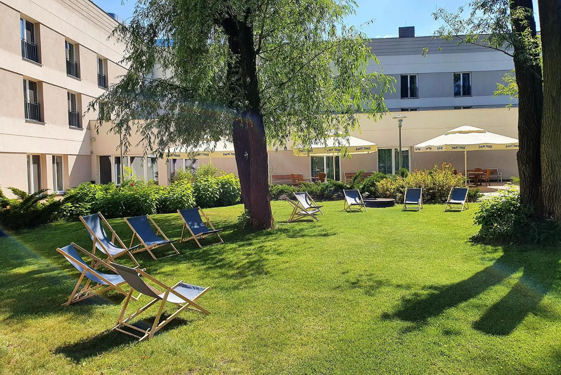 Property building in Green Garden Hotel