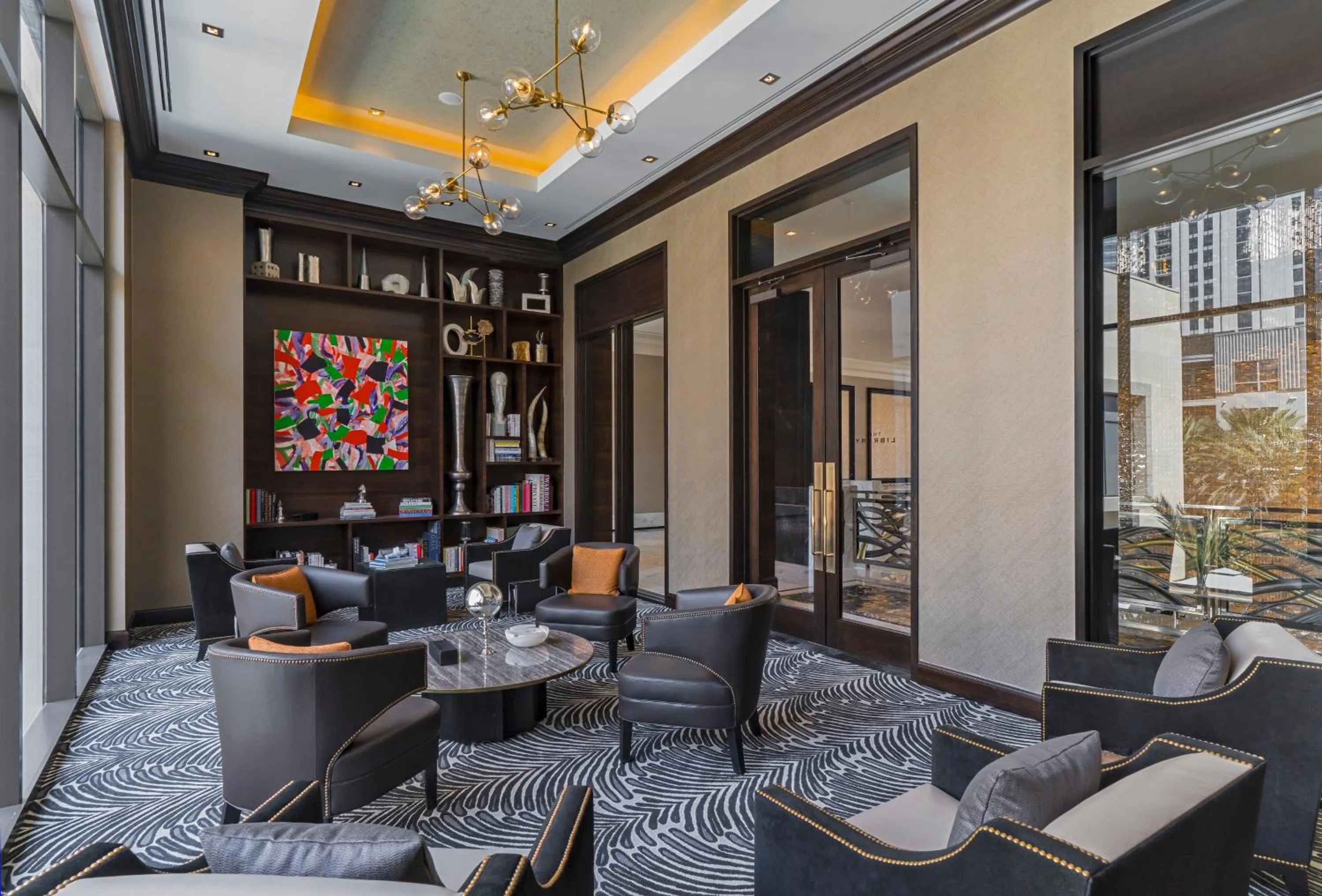 Library in The Post Oak Hotel at Uptown Houston