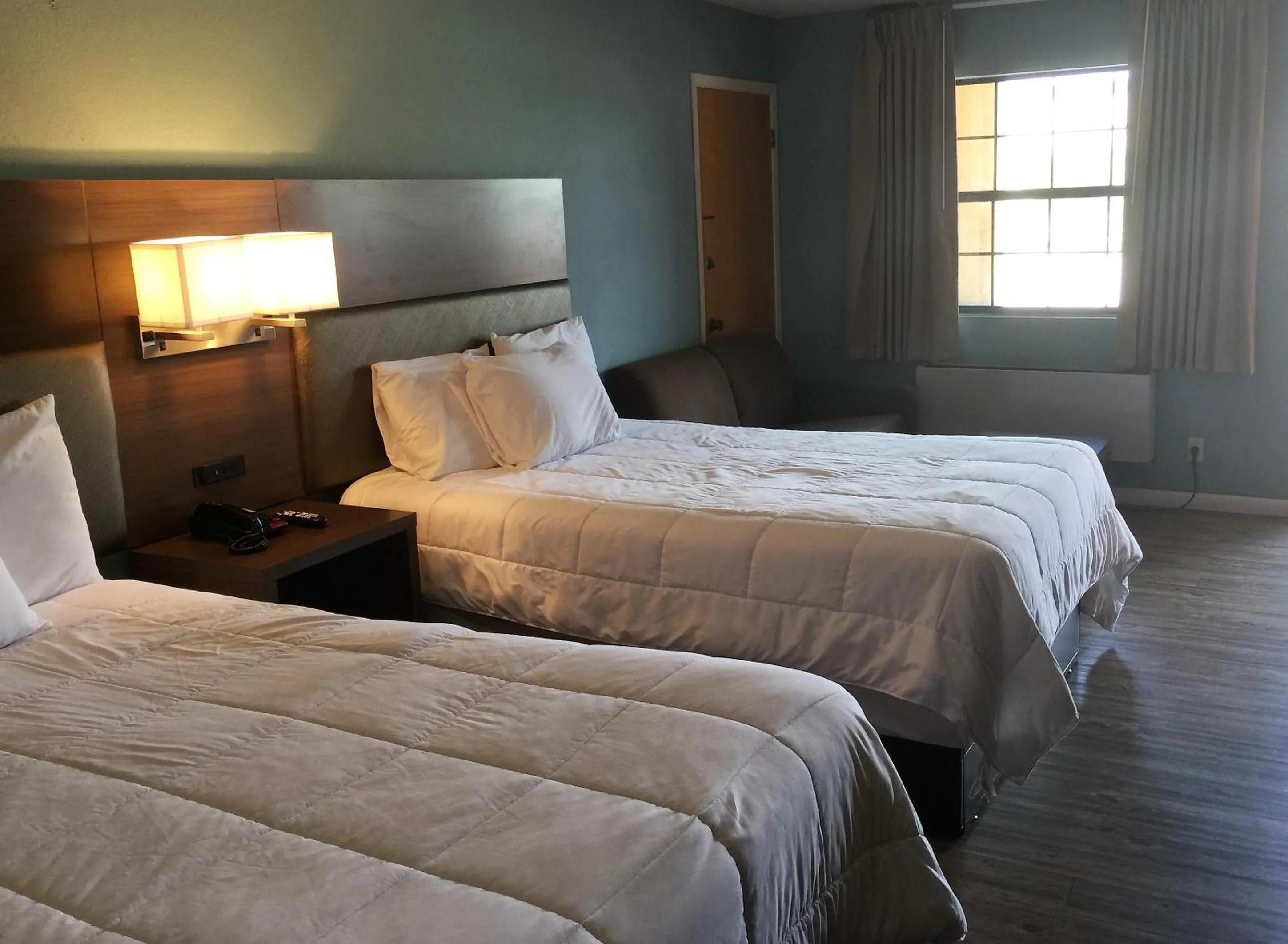Seating area, Bed in Inn of the Conchos