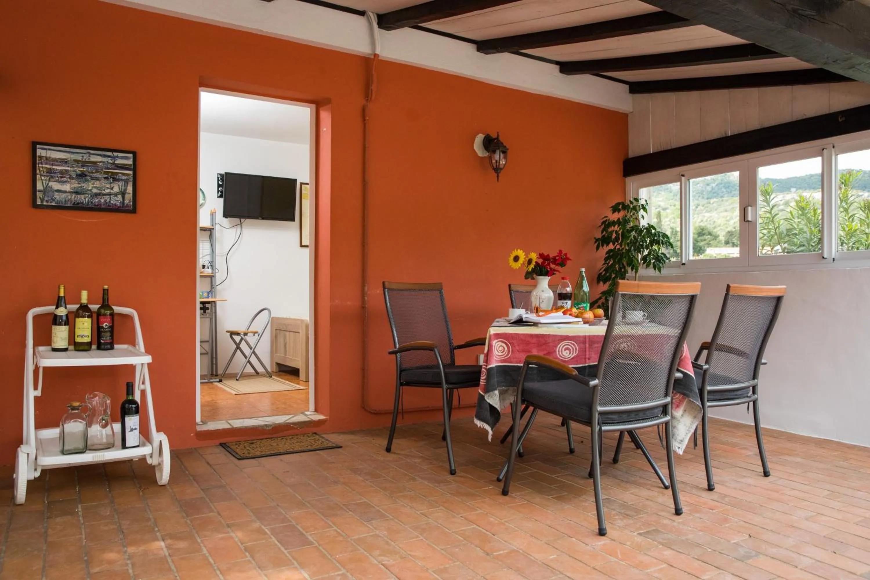 Balcony/Terrace in Seaside Studio