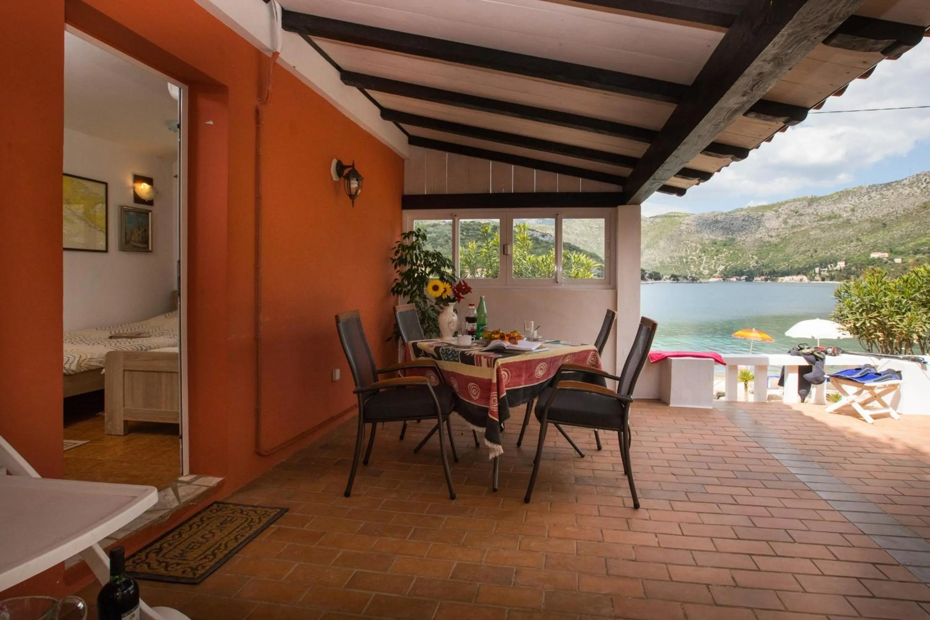 Balcony/Terrace in Seaside Studio