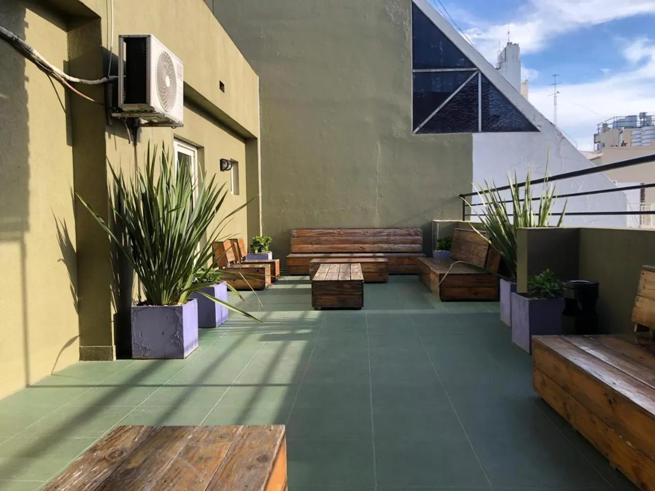 Balcony/Terrace in Circus Hostel