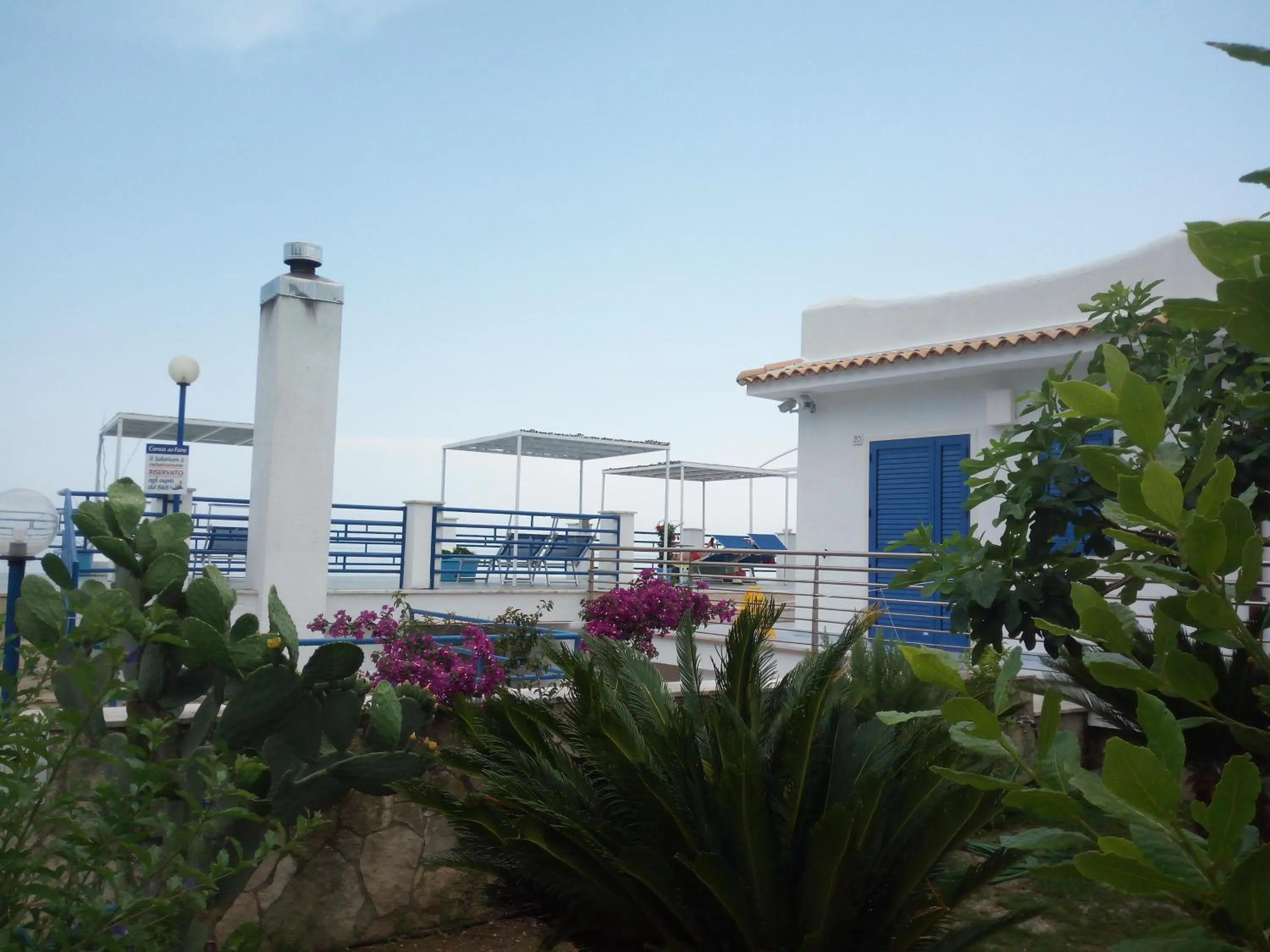 Balcony/Terrace in B&B Conca del Faro