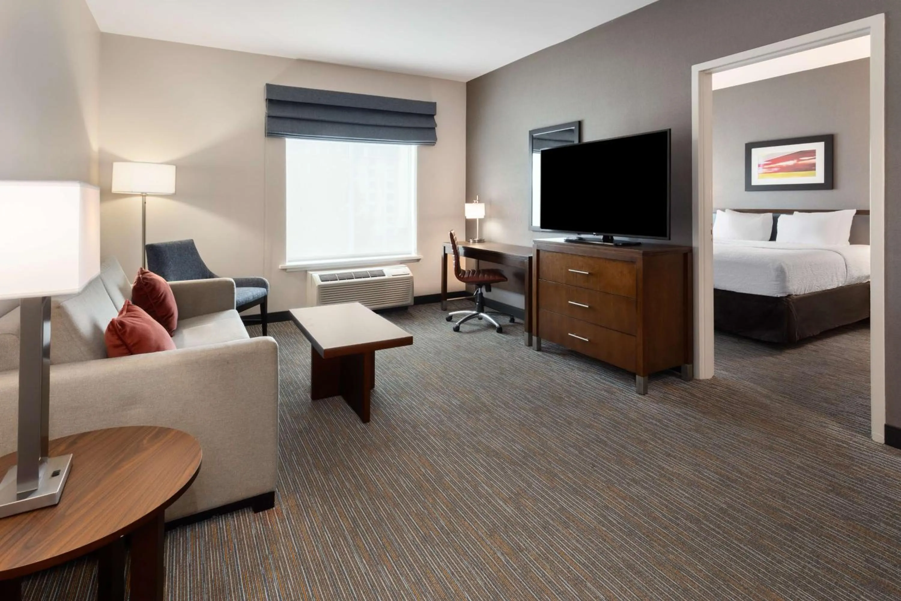 Bedroom, Bed in Hampton Inn by Hilton Nashville Airport Century Place