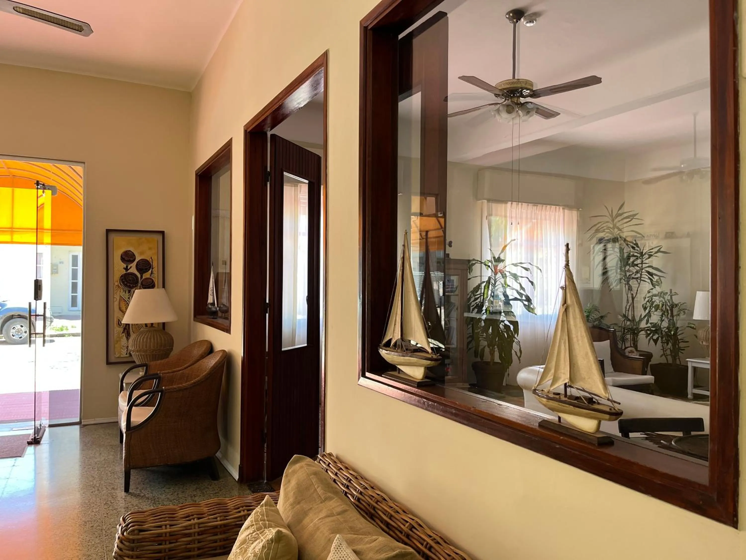 Living room in Hotel Tamariz