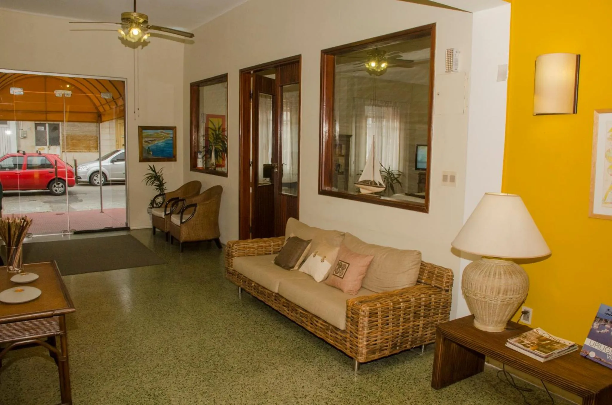 Lobby or reception, Bed in Hotel Tamariz