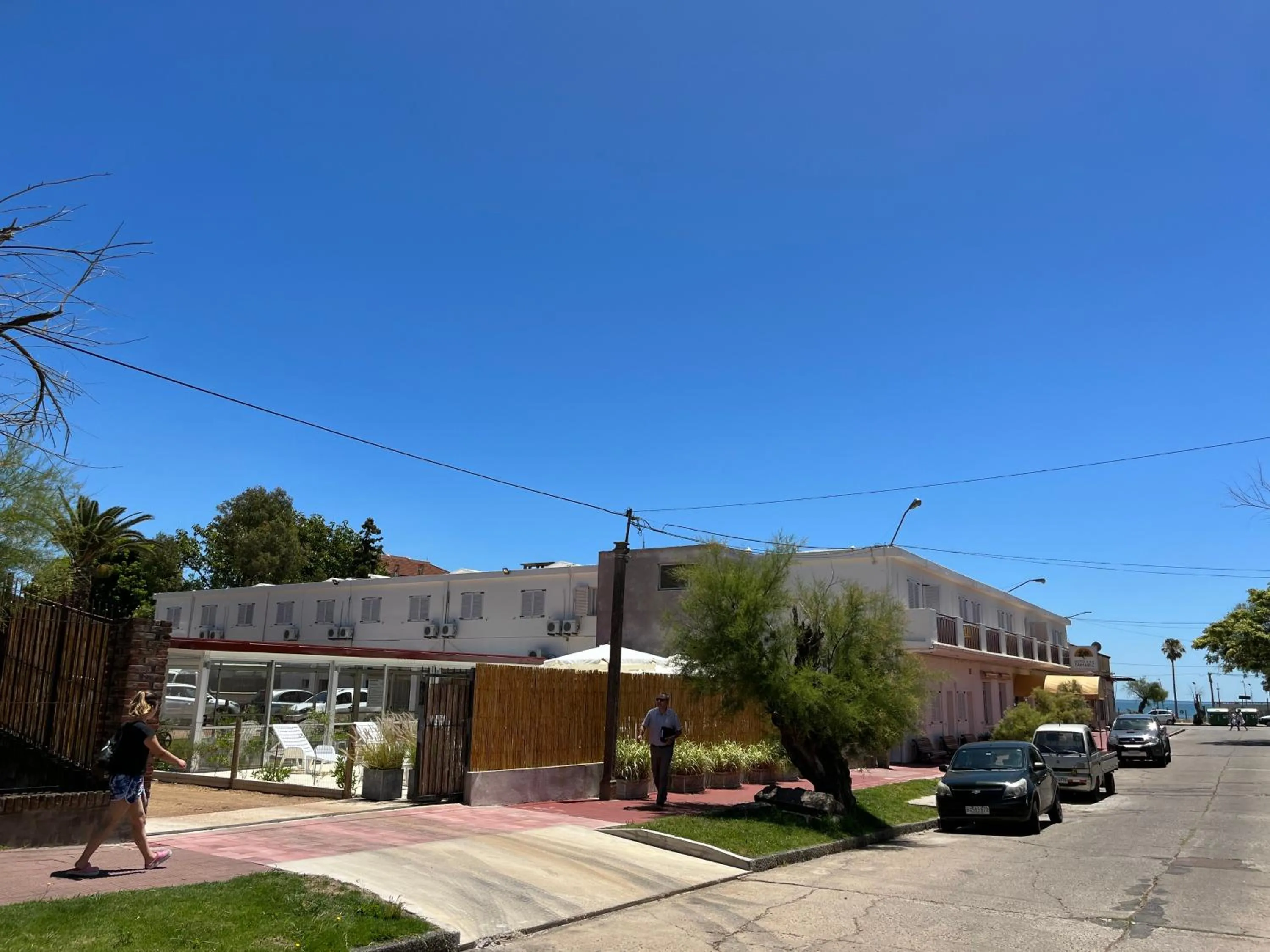 Facade/entrance in Hotel Tamariz