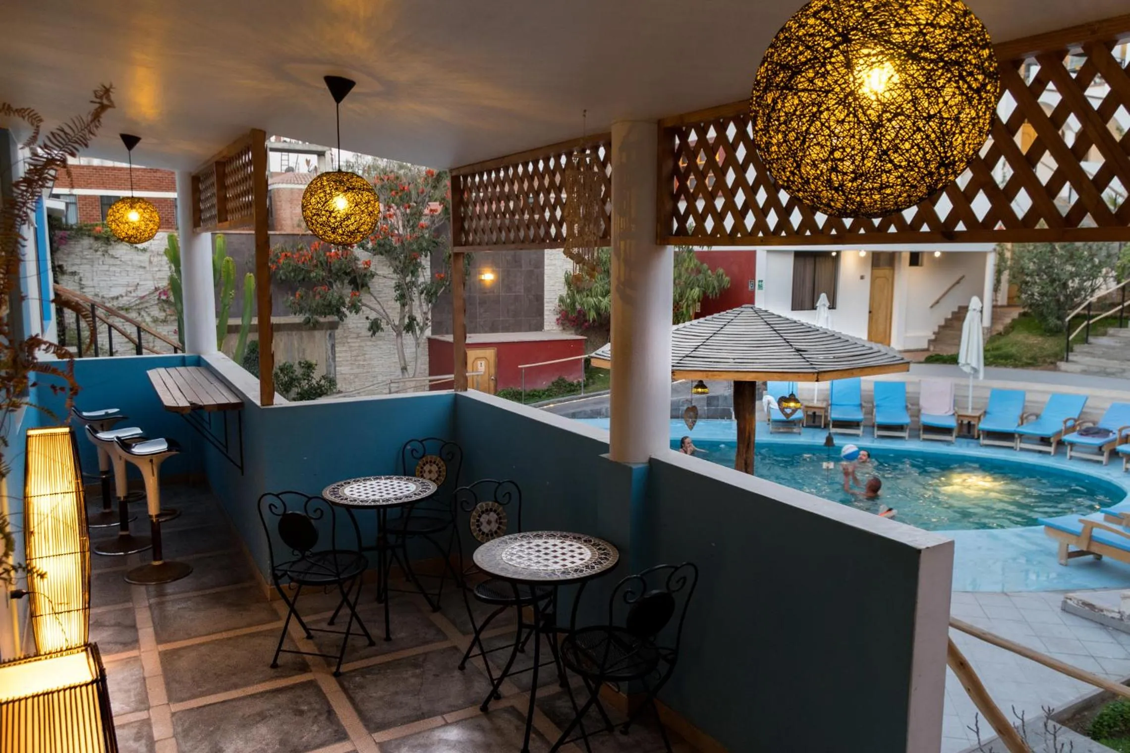 Balcony/Terrace in Hotel Villa Jazmin