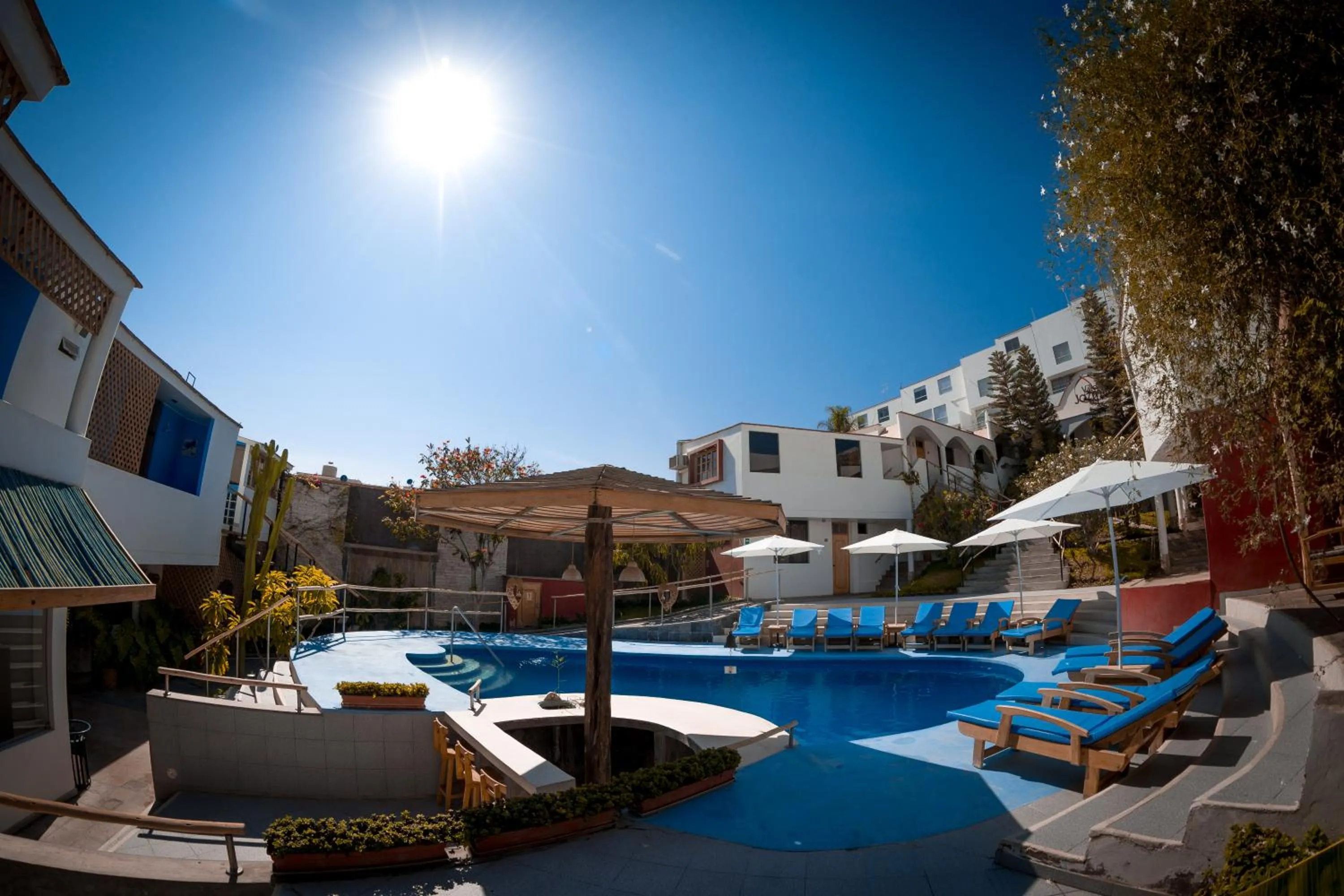 Swimming pool in Hotel Villa Jazmin