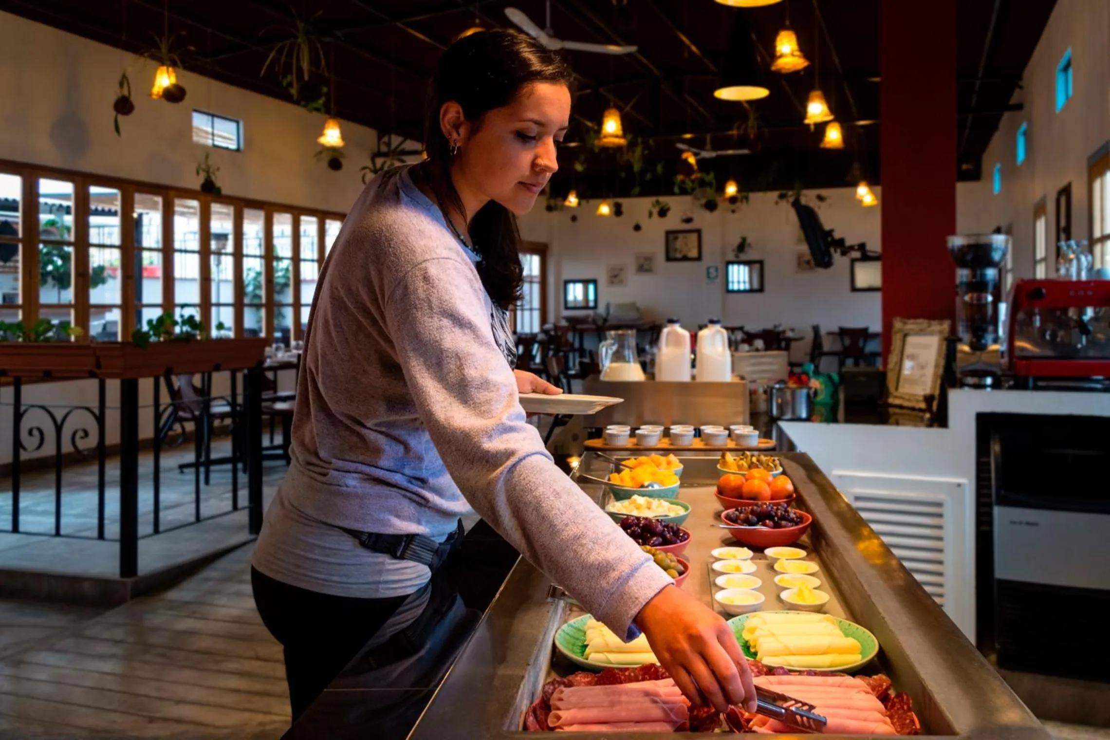 Buffet breakfast in Hotel Villa Jazmin