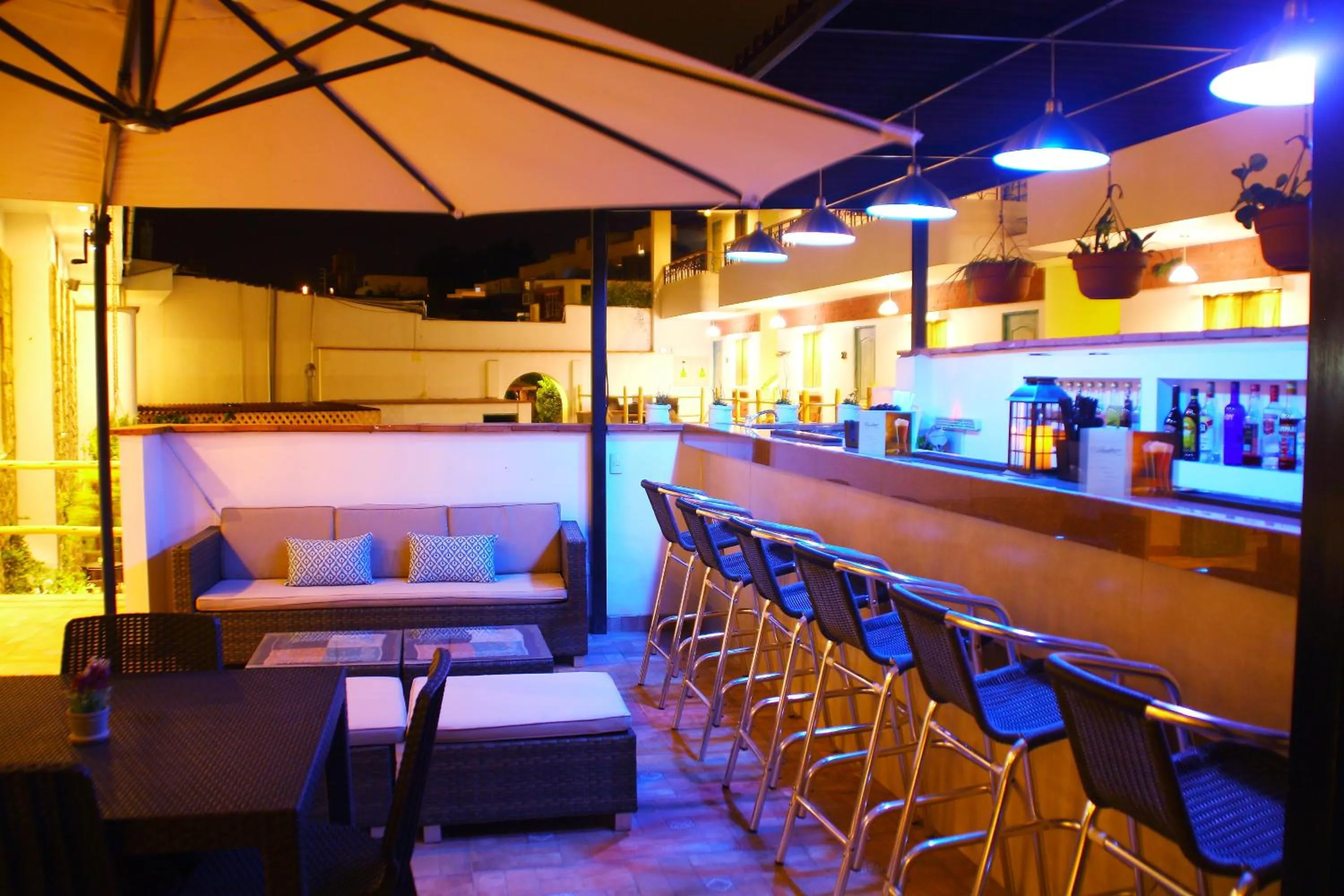 Lounge or bar in Hotel Villa Jazmin