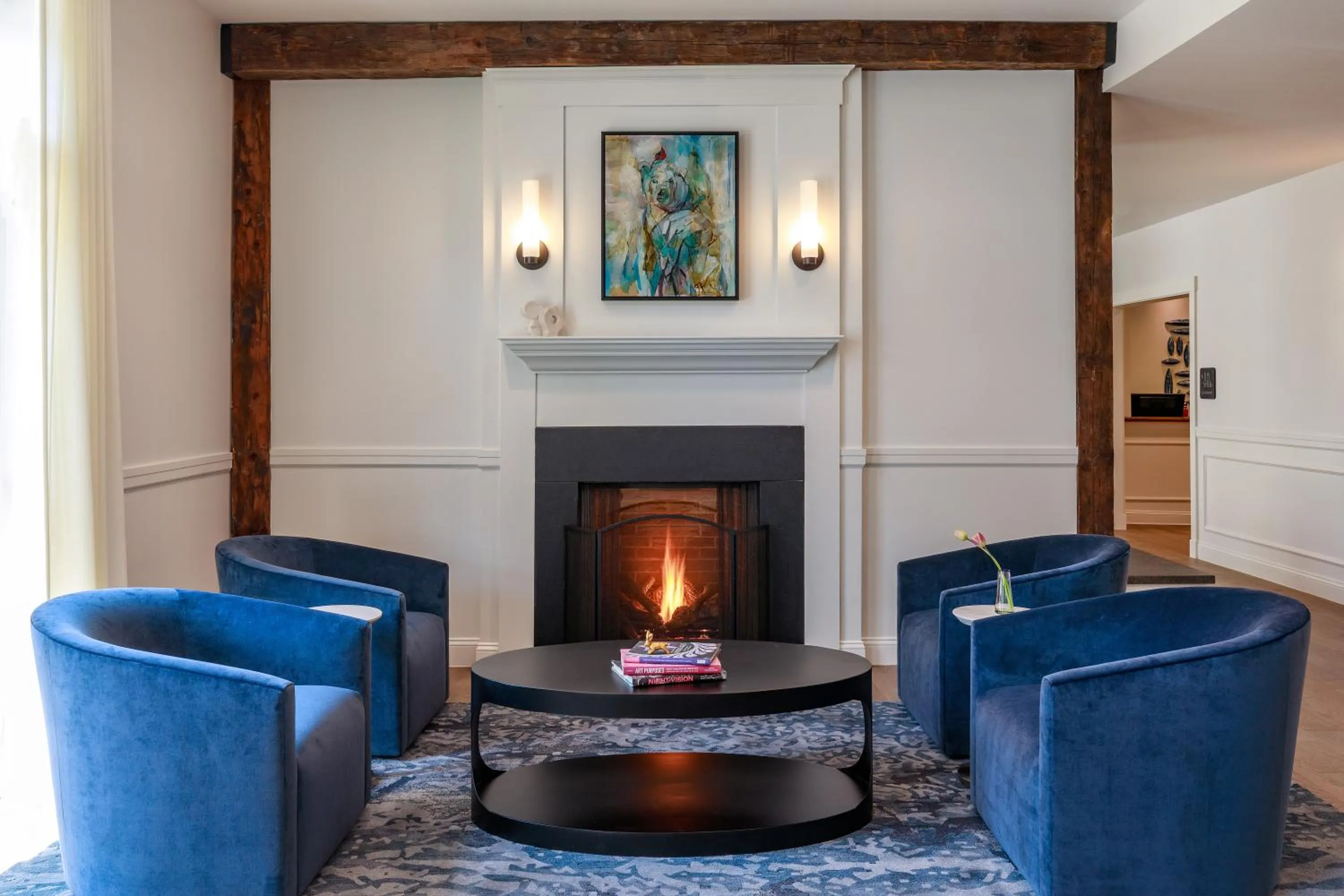 Seating area in The Brunswick Hotel