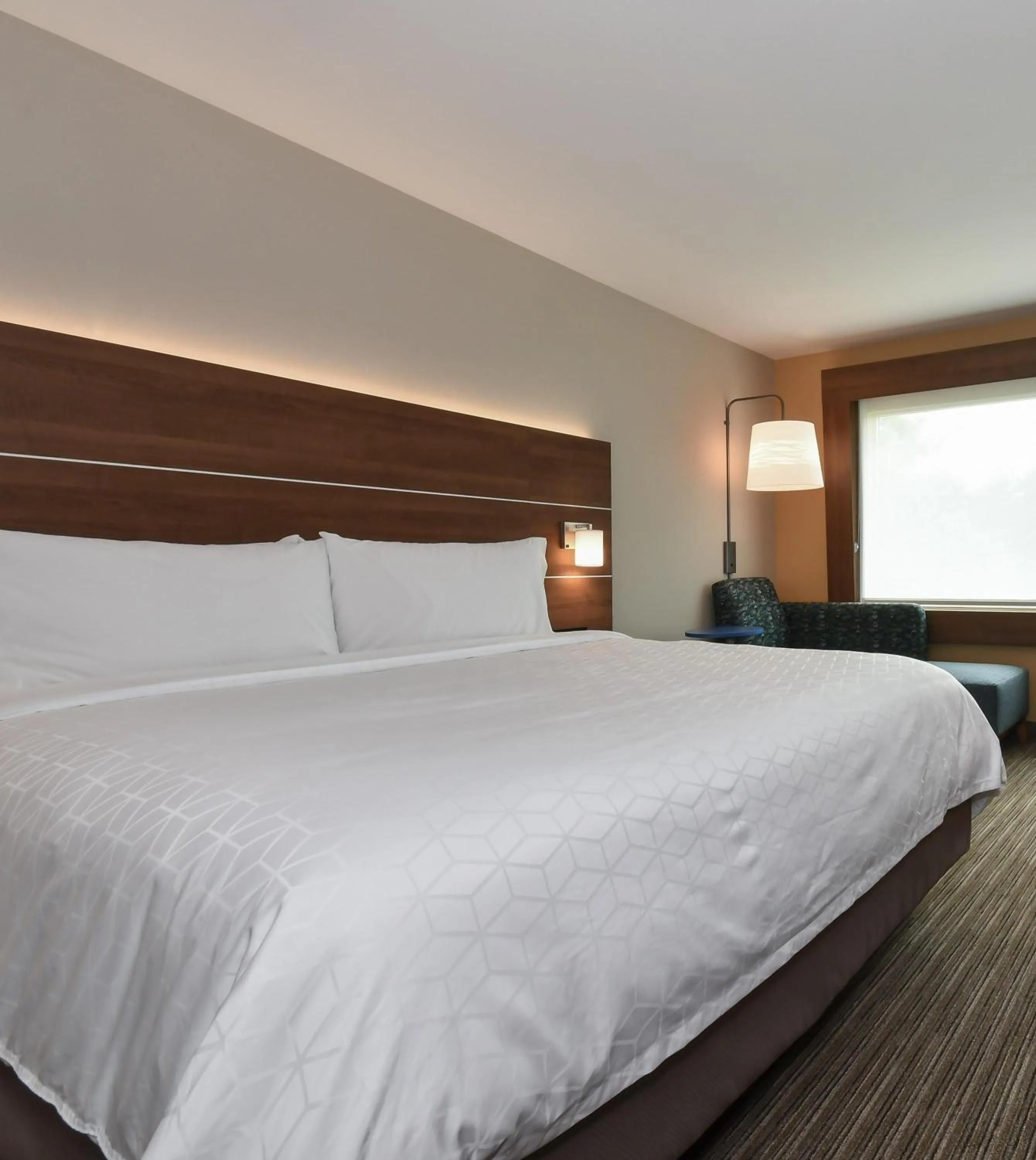 Bedroom, Bed in Holiday Inn Express & Suites Charlotte - Ballantyne by IHG