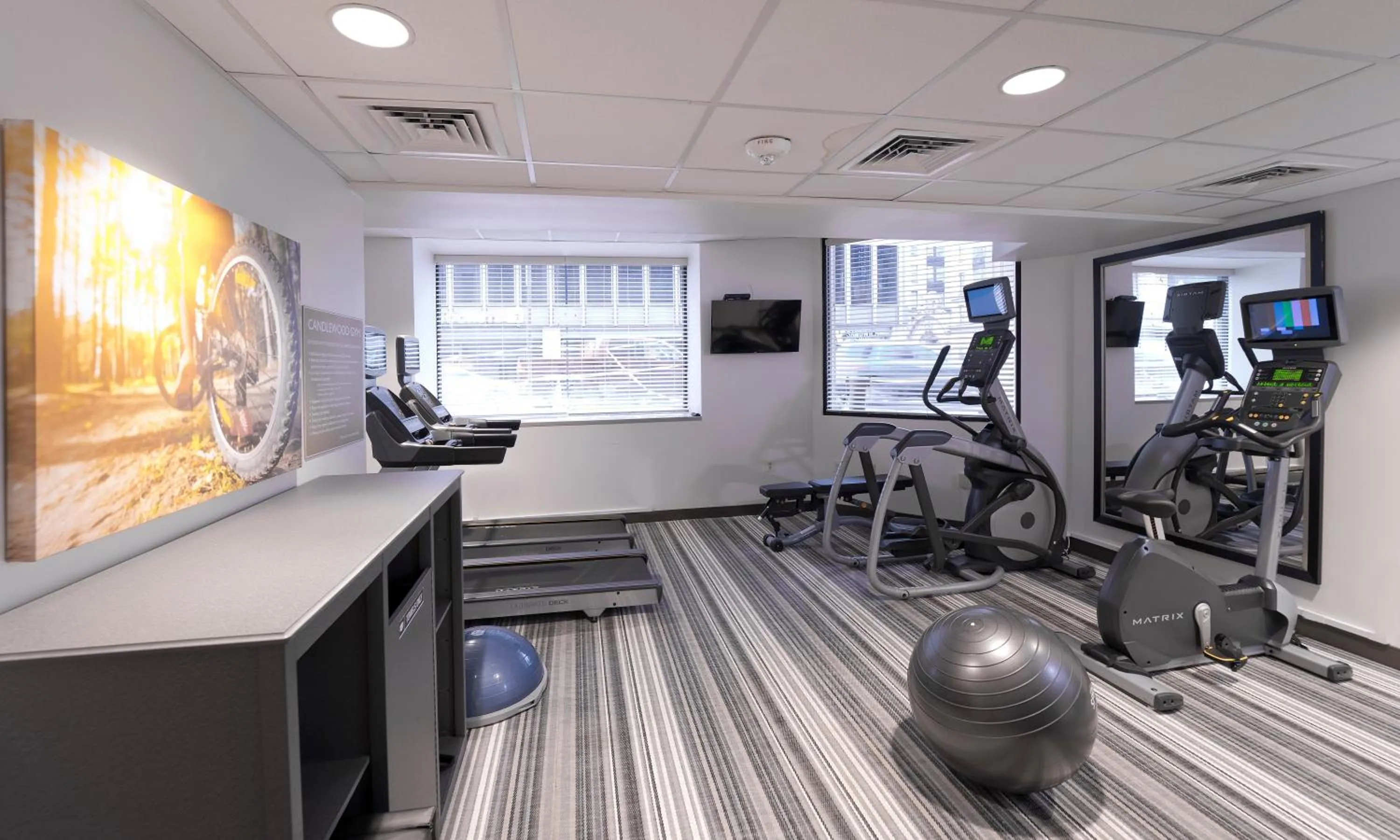 Fitness centre/facilities in Candlewood Suites Baltimore - Inner Harbor by IHG