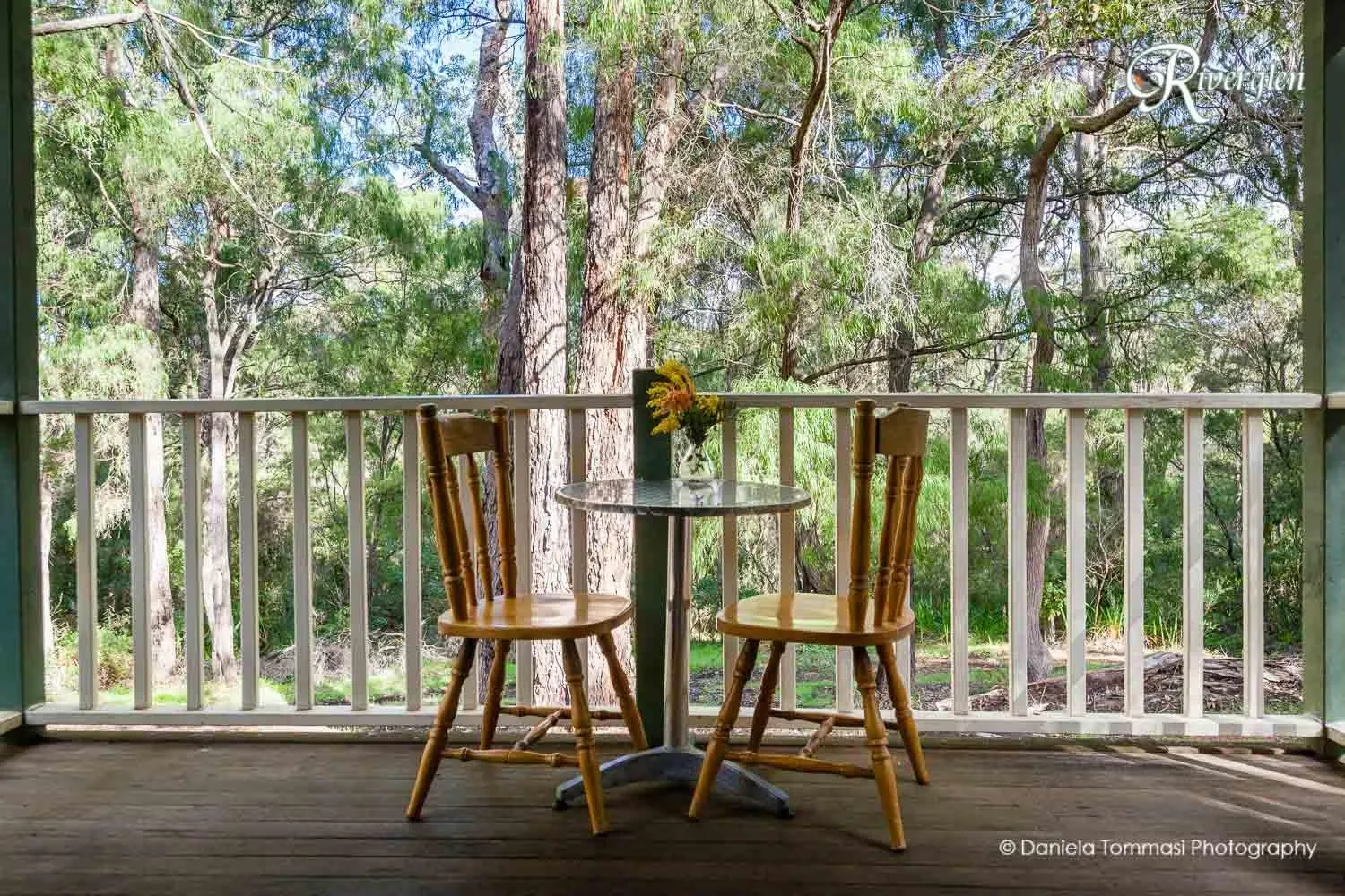BBQ facilities in Riverglen Chalets