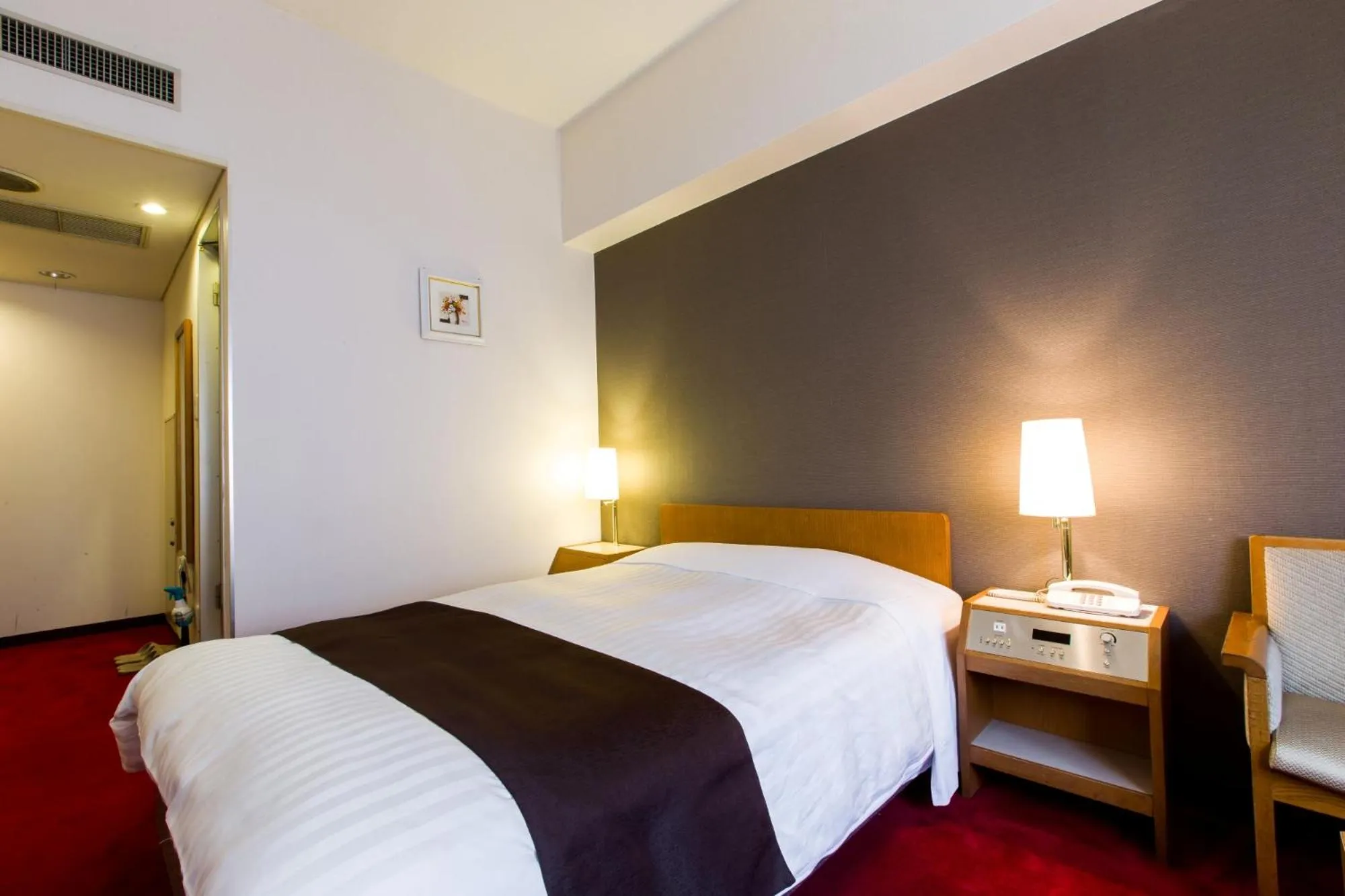 Bed in Hotel New Star Ikebukuro