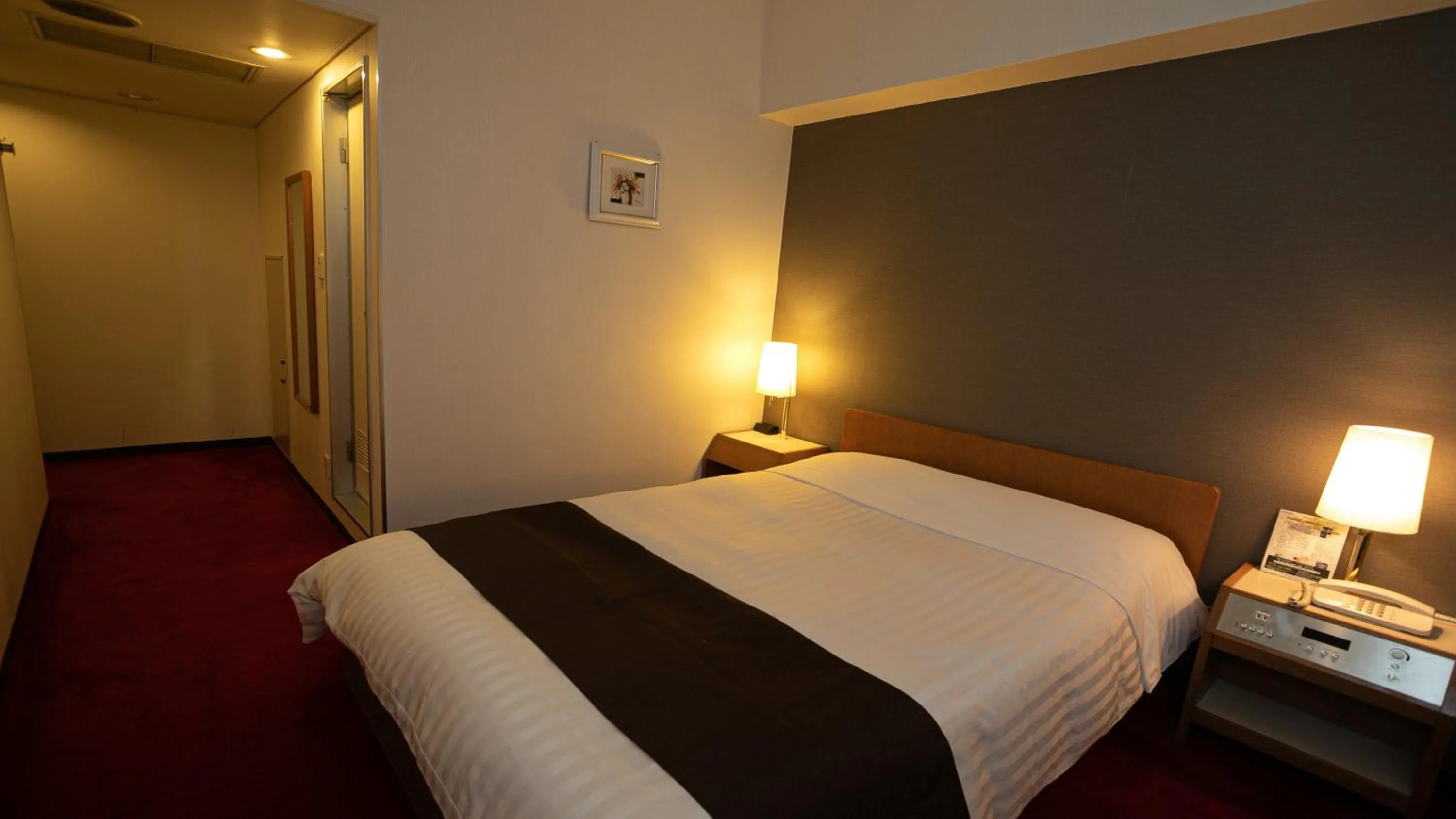 Bed in Hotel New Star Ikebukuro