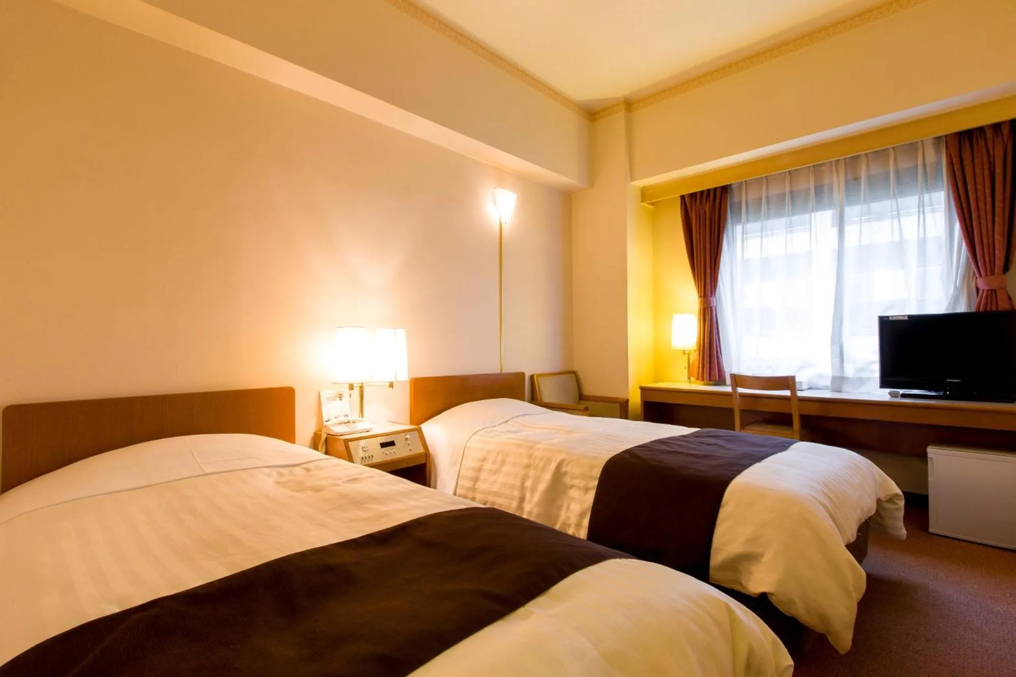 Bed in Hotel New Star Ikebukuro