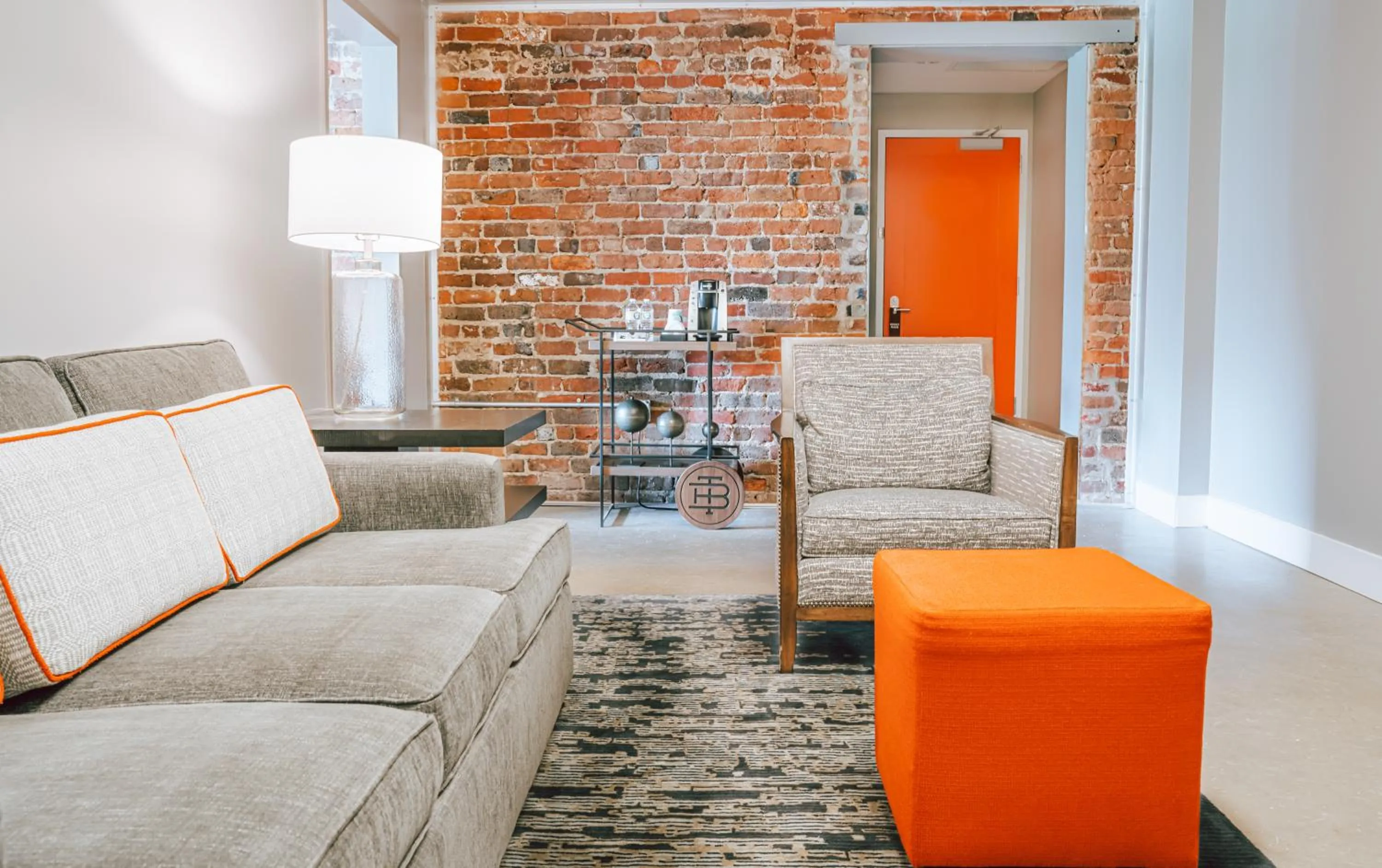 Living room in The Bristol Hotel