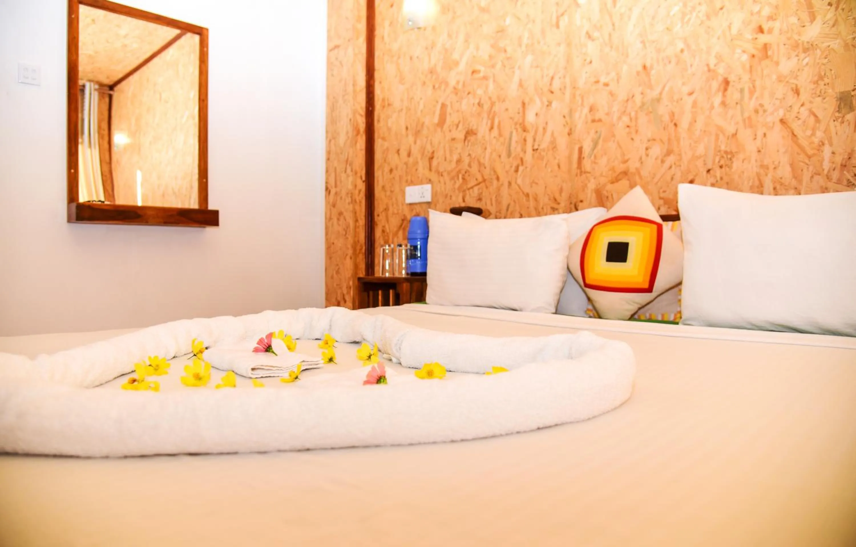 Bed in Ella Nature Life Guest & Resturant