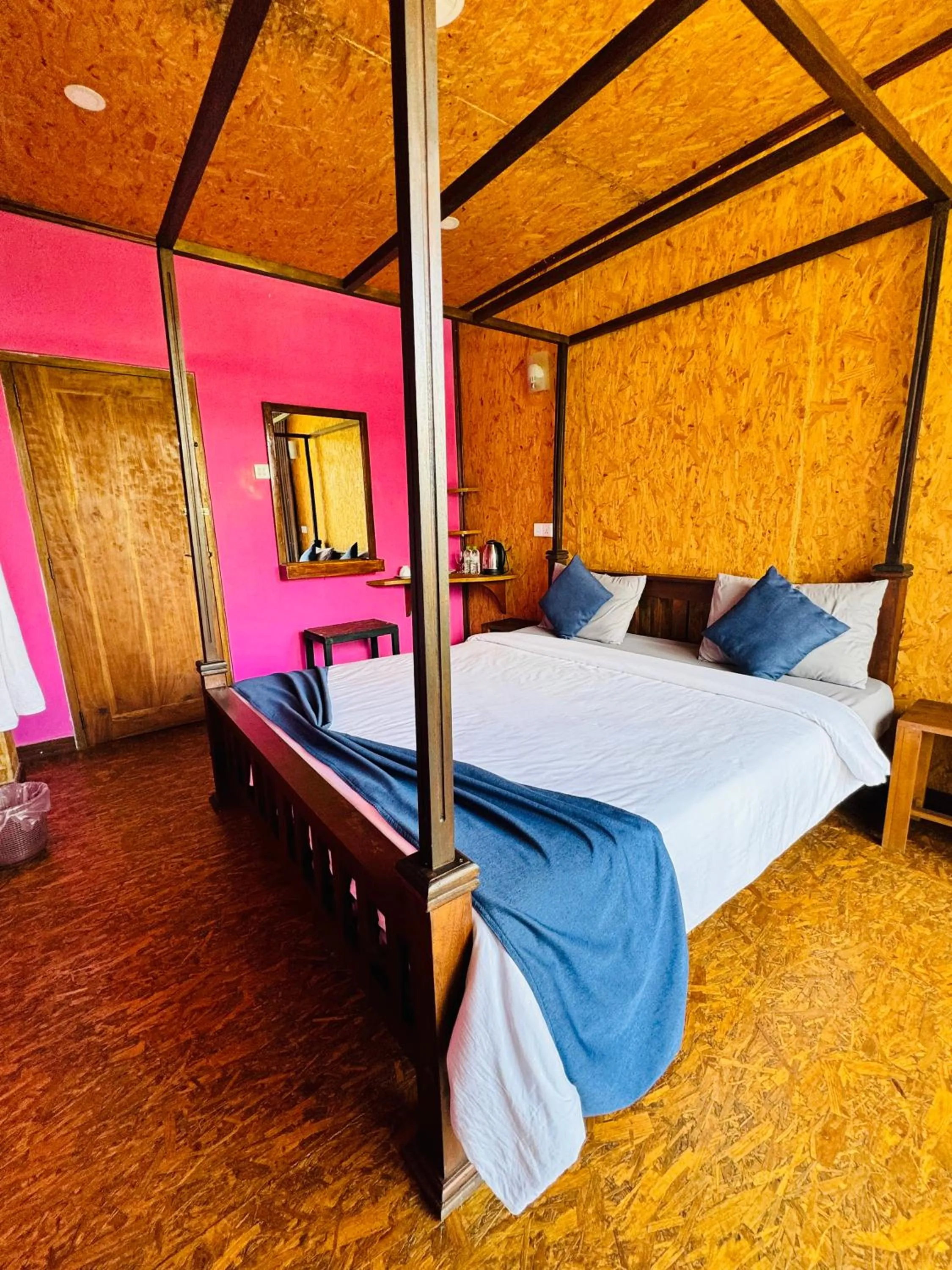 Bed in Ella Nature Life Guest & Resturant