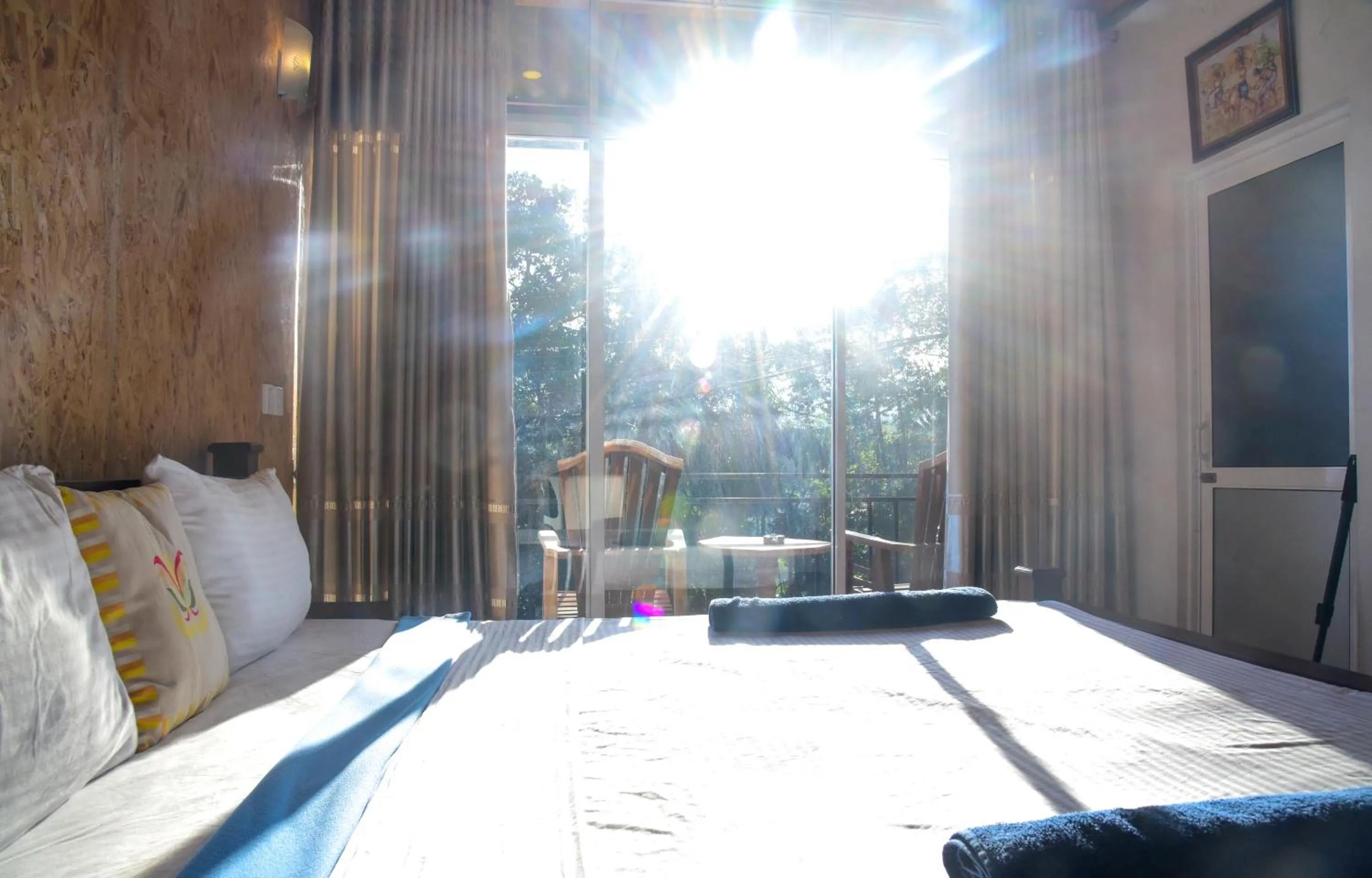 Bed in Ella Nature Life Guest & Resturant