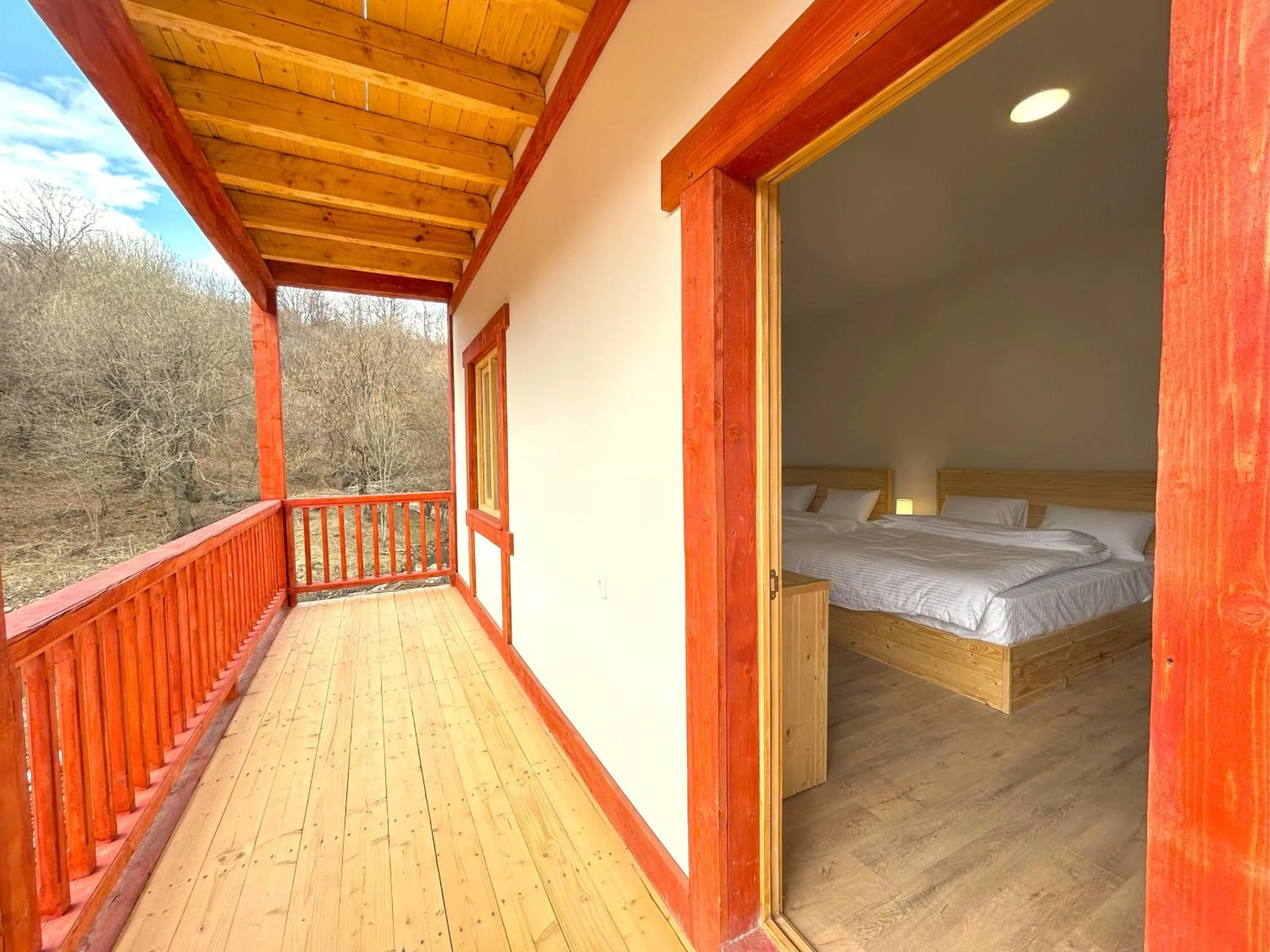 Family Room with Balcony in Ecokayan Dilijan Resort Hotel