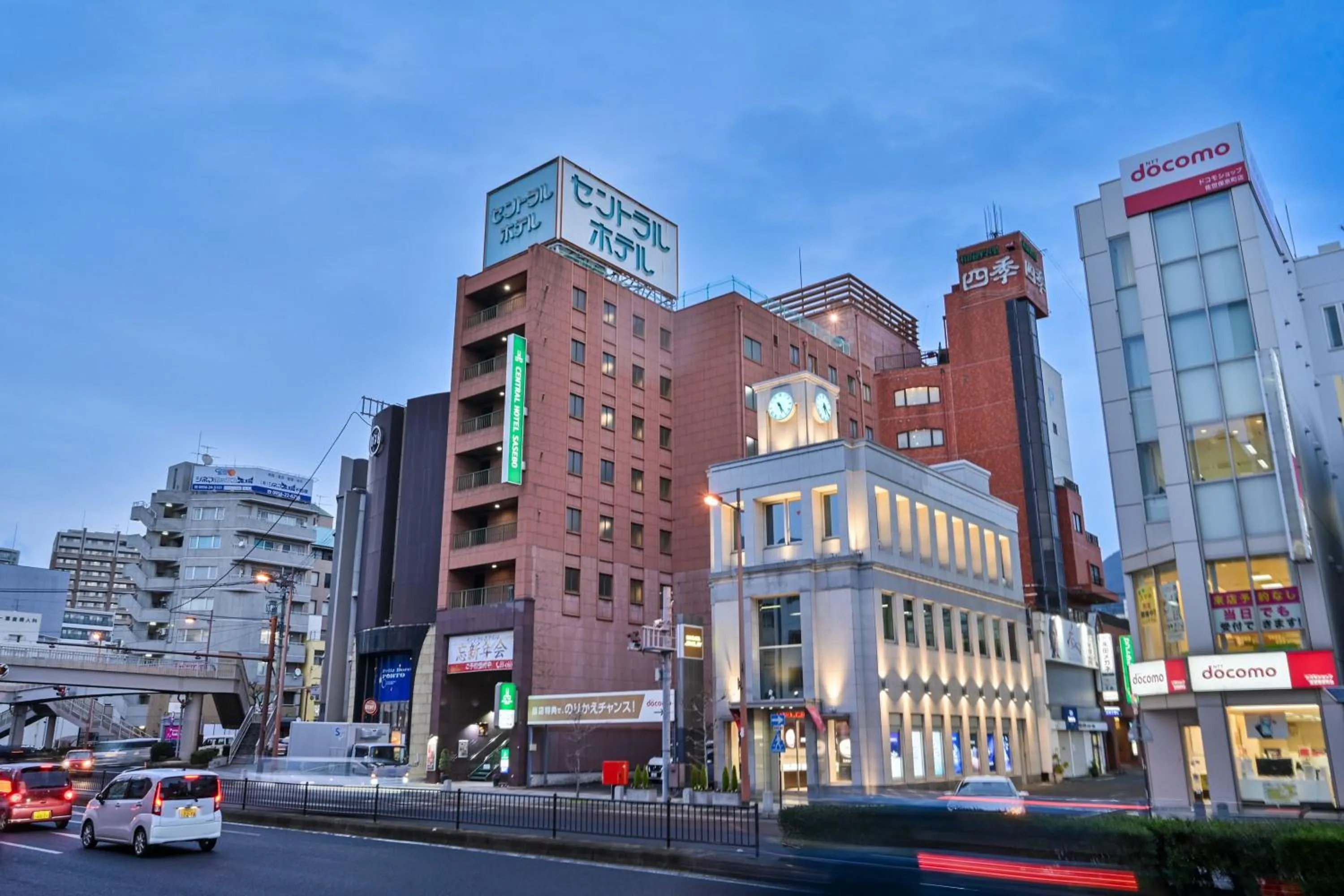 Property building in Central Hotel Sasebo
