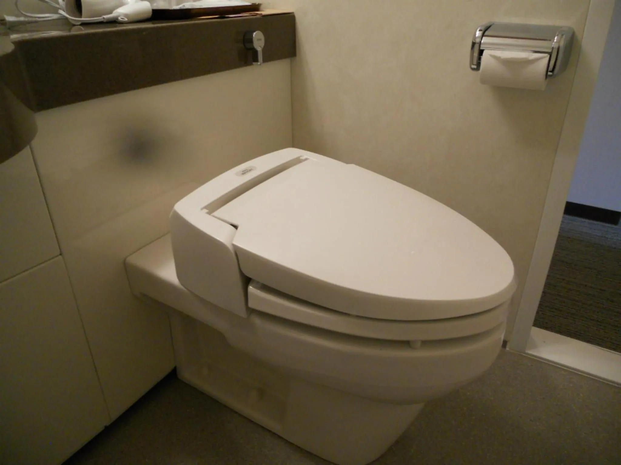 Toilet in Nikko Station Hotel Classic