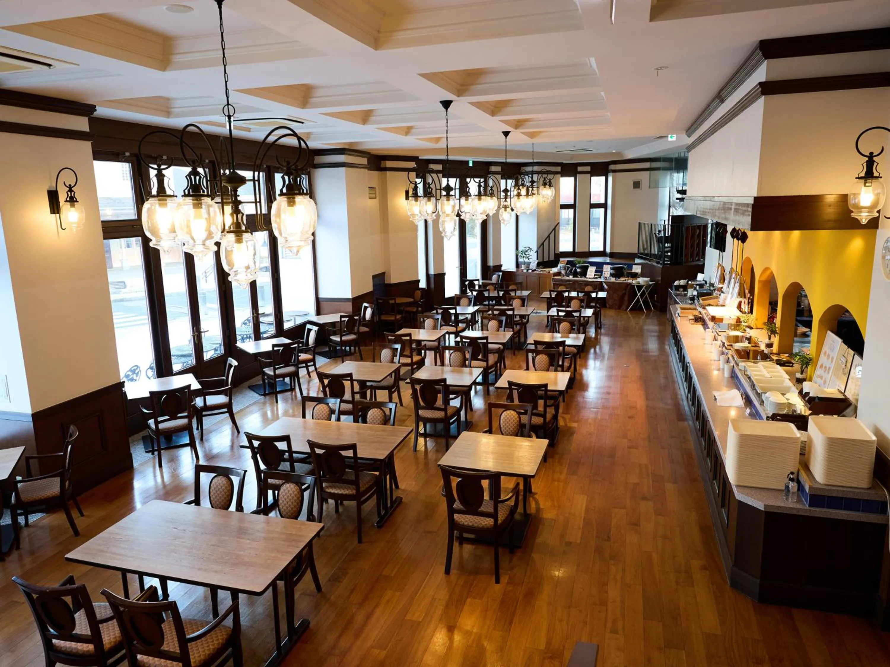 Restaurant/places to eat in Nikko Station Hotel Classic