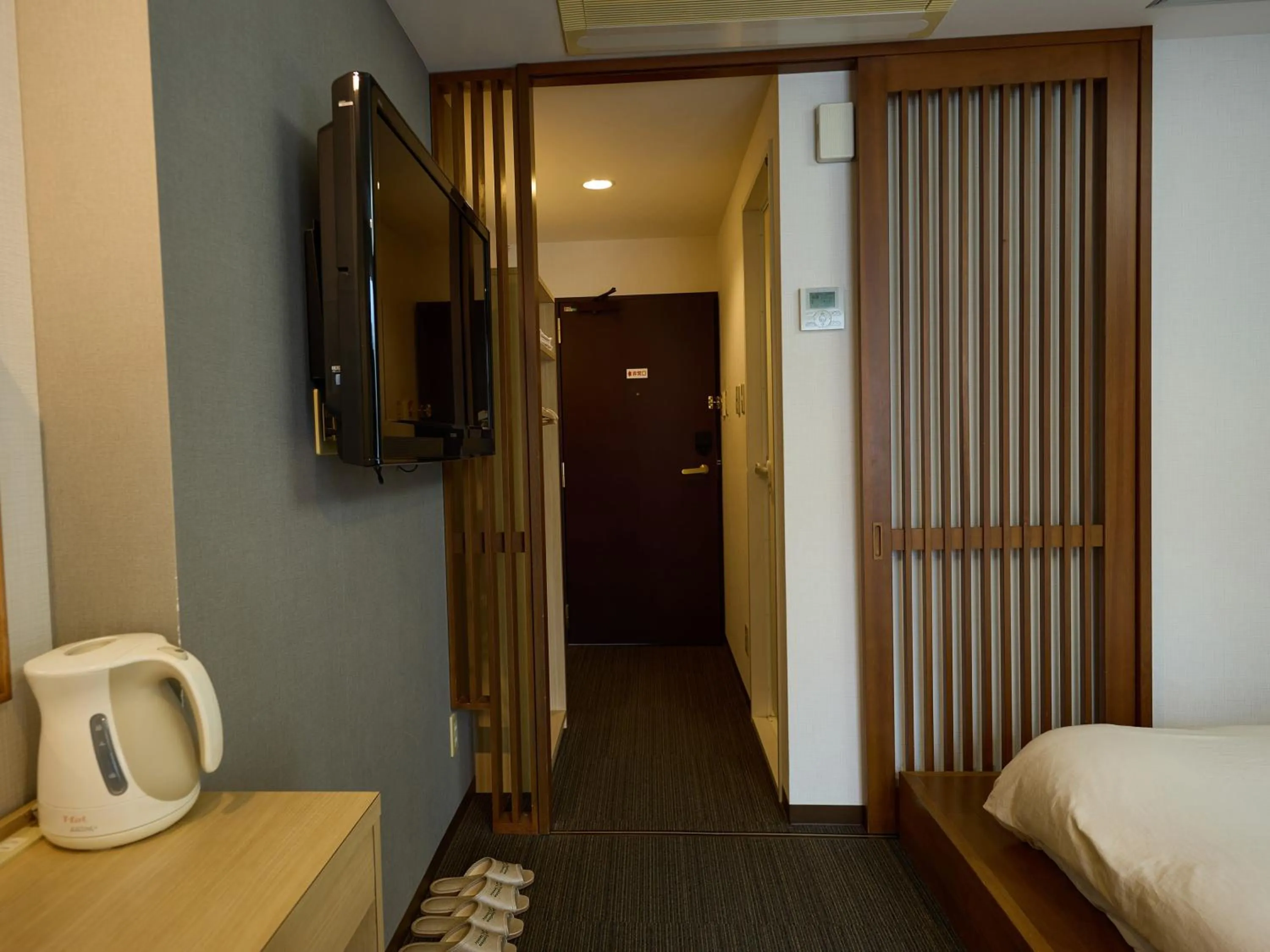 Bed in Nikko Station Hotel Classic