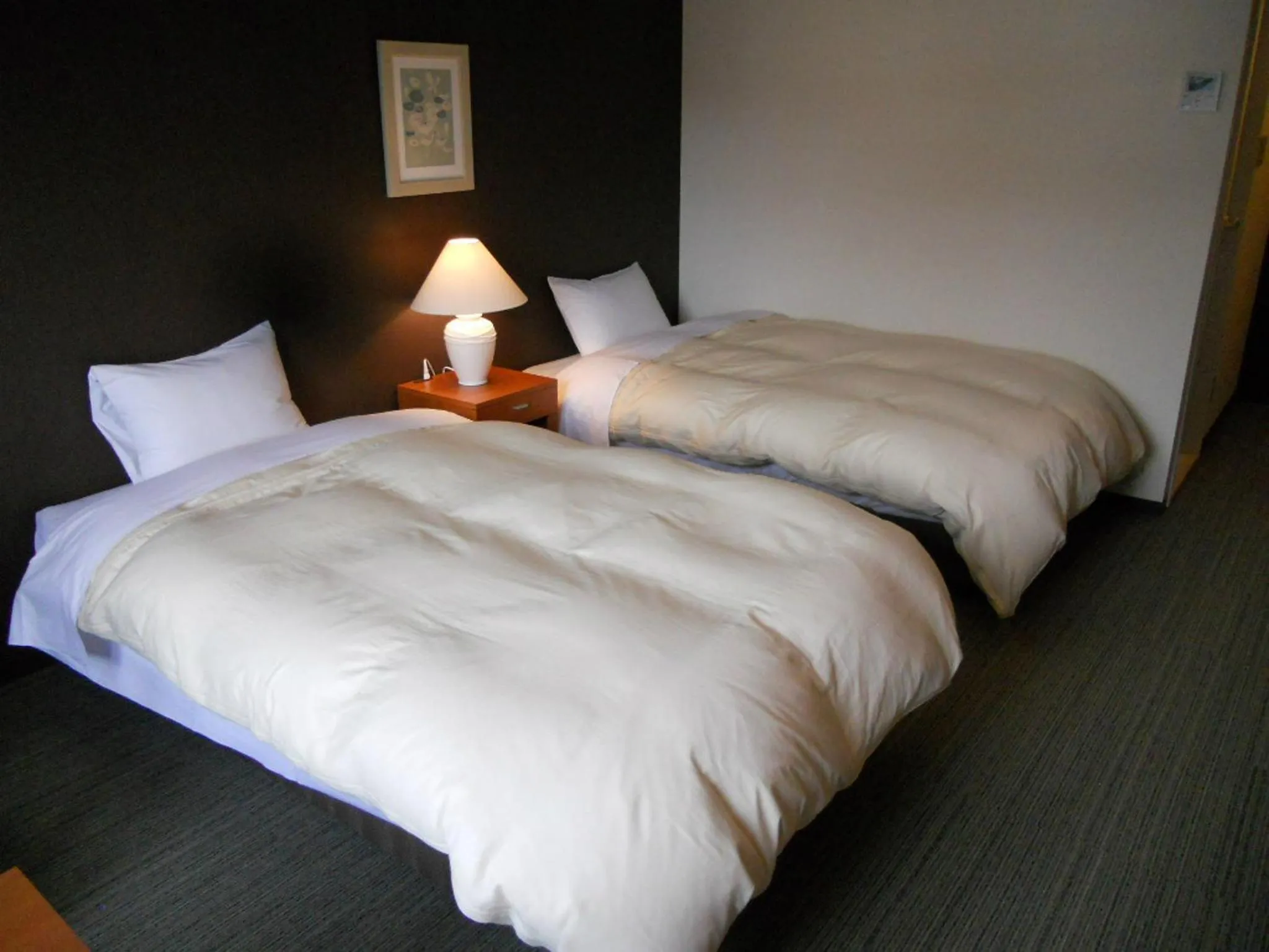 Bed in Nikko Station Hotel Classic