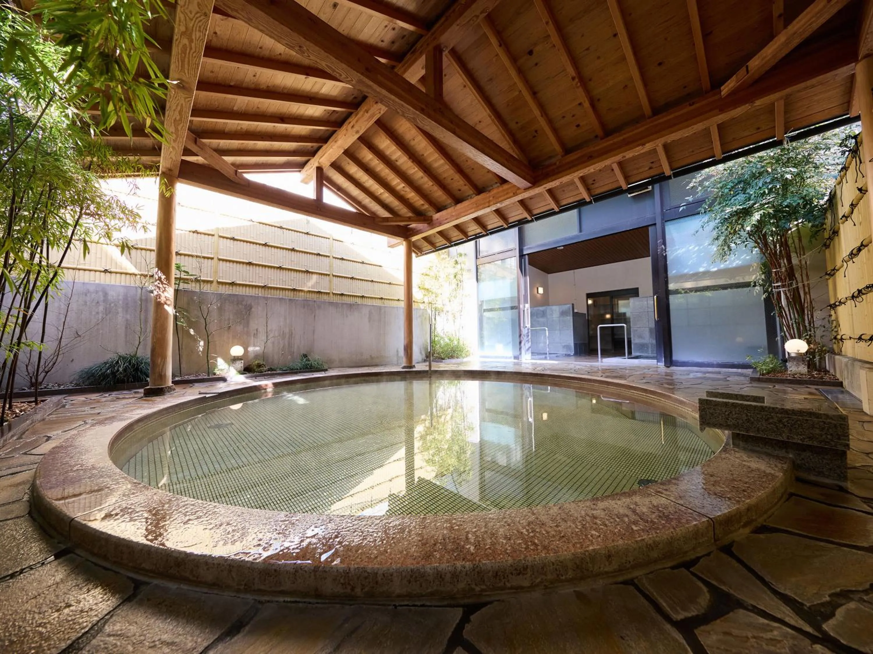 Hot Spring Bath in Nikko Station Hotel Classic