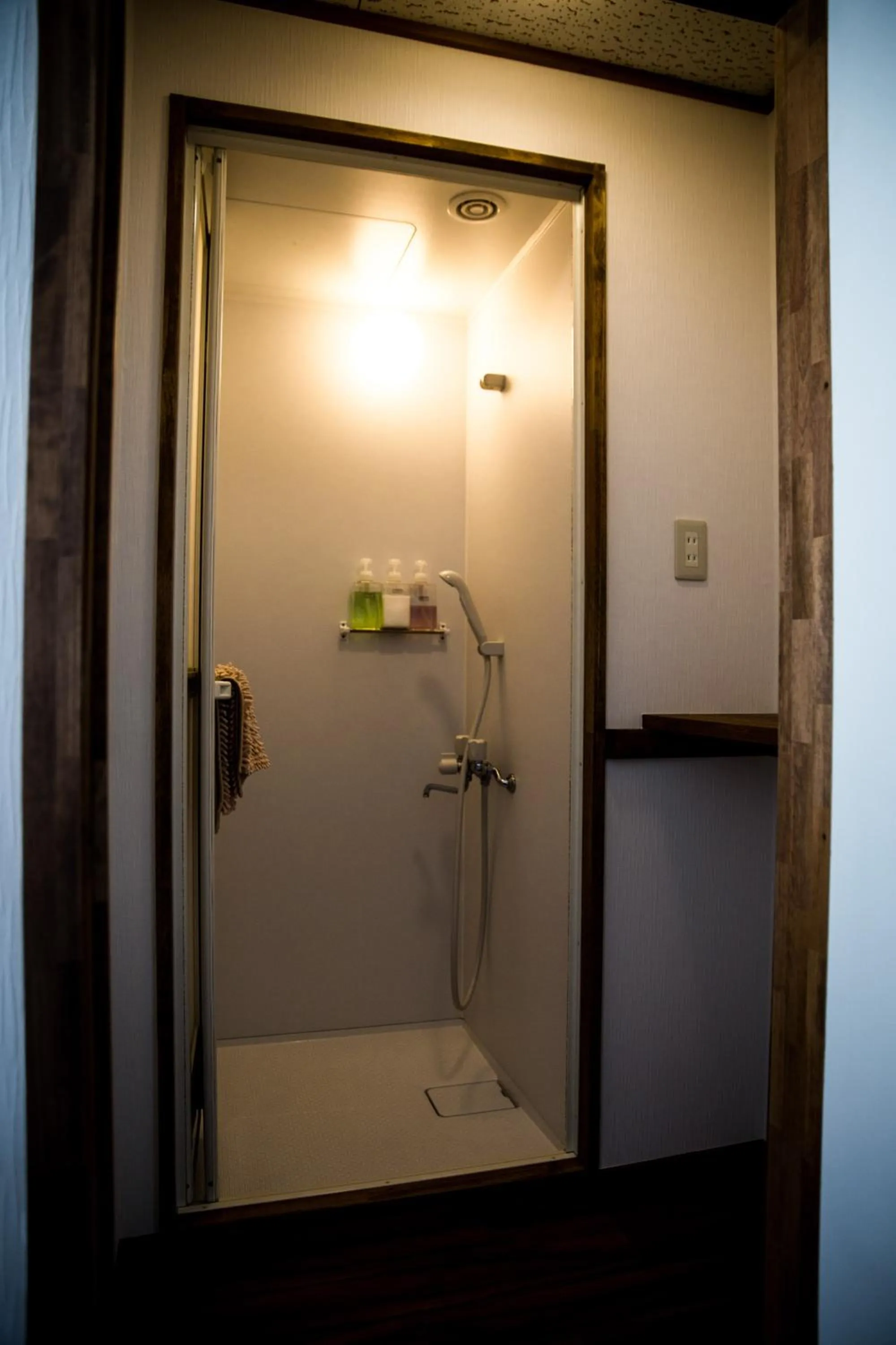 Shower in Hakuba Cortina Lodge