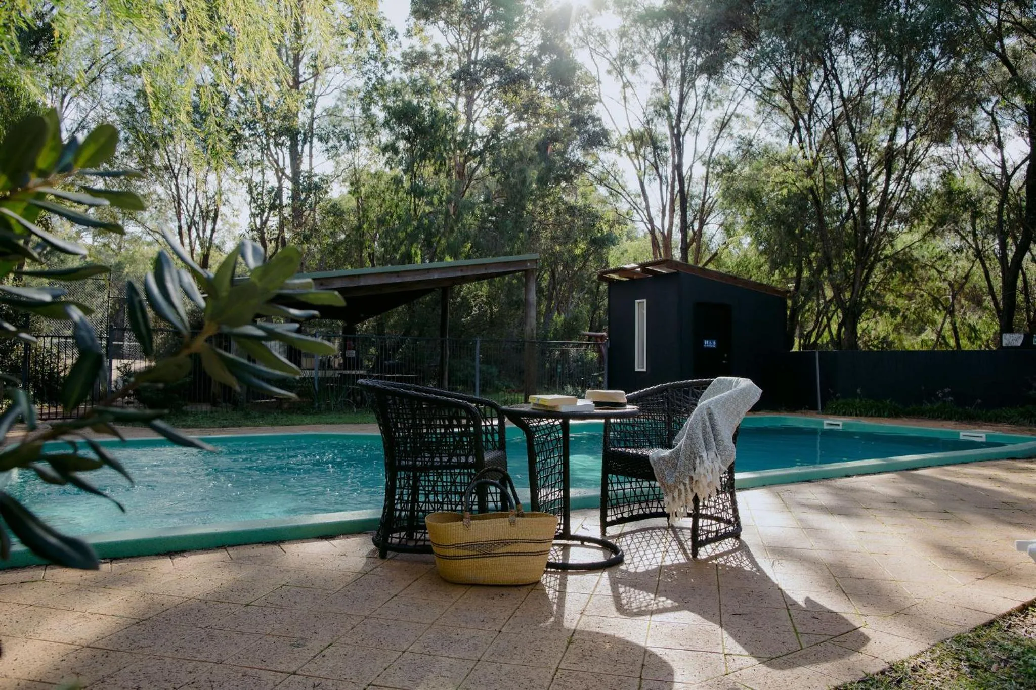 Patio in Yallingup Forest Resort