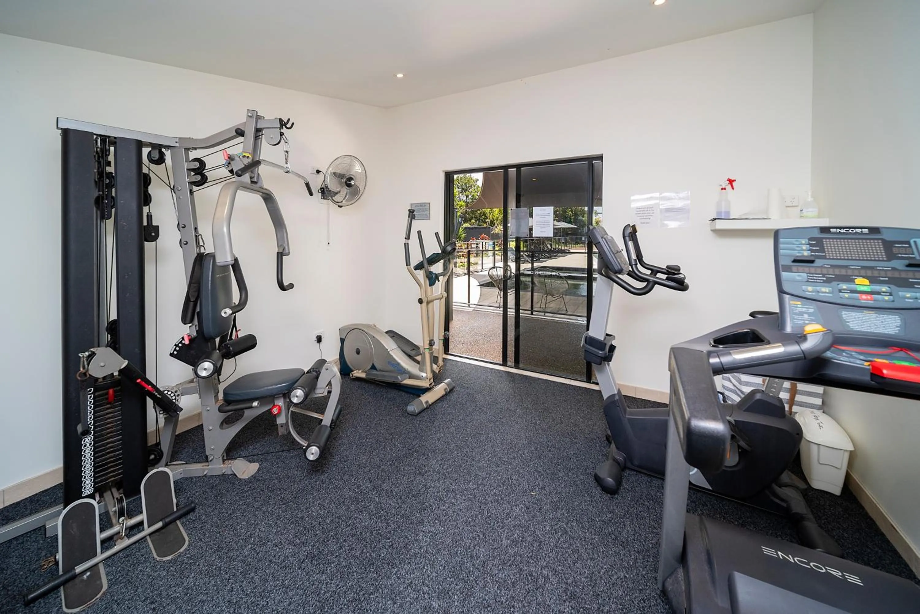 Fitness centre/facilities in The Bay Apartments