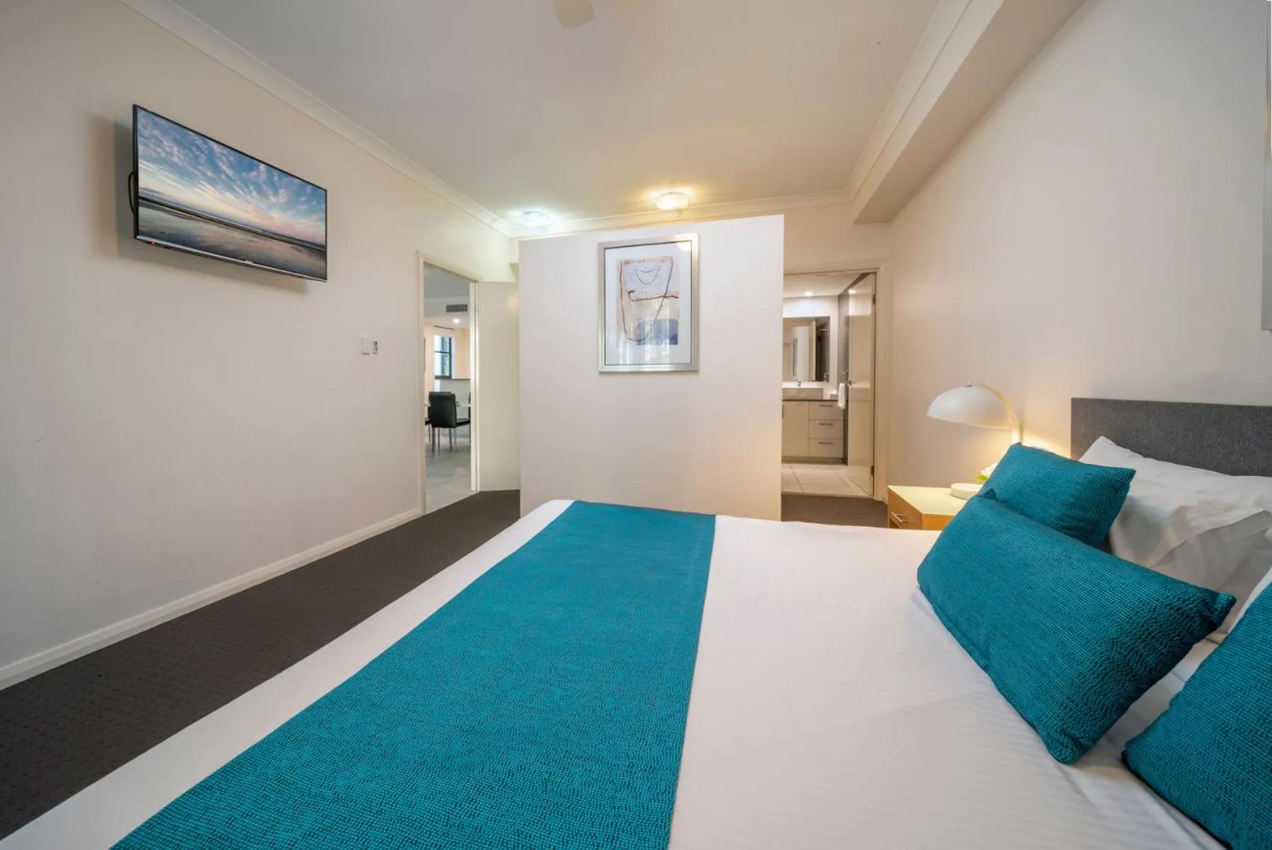 Bed in The Bay Apartments