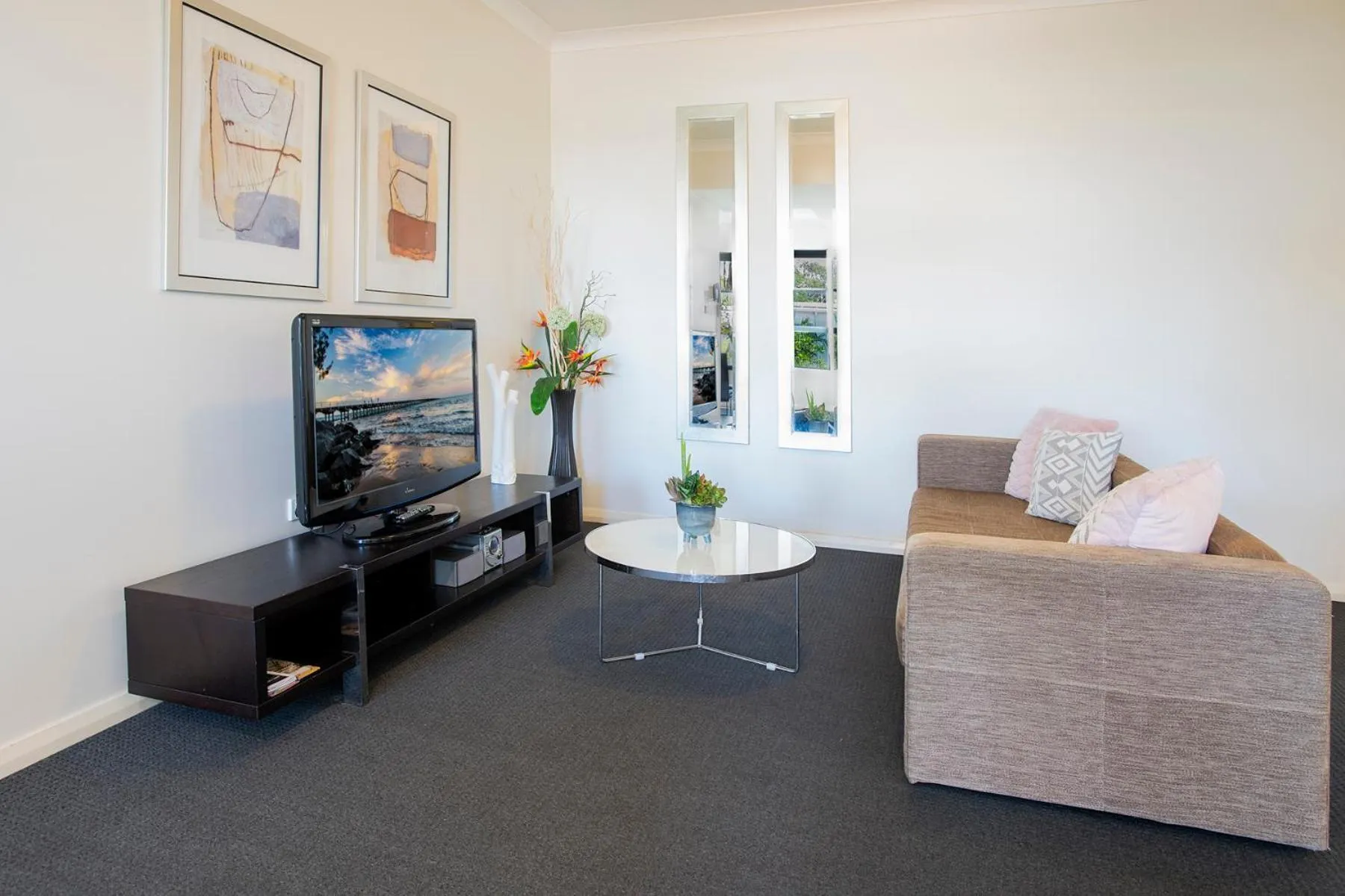 TV and multimedia in The Bay Apartments