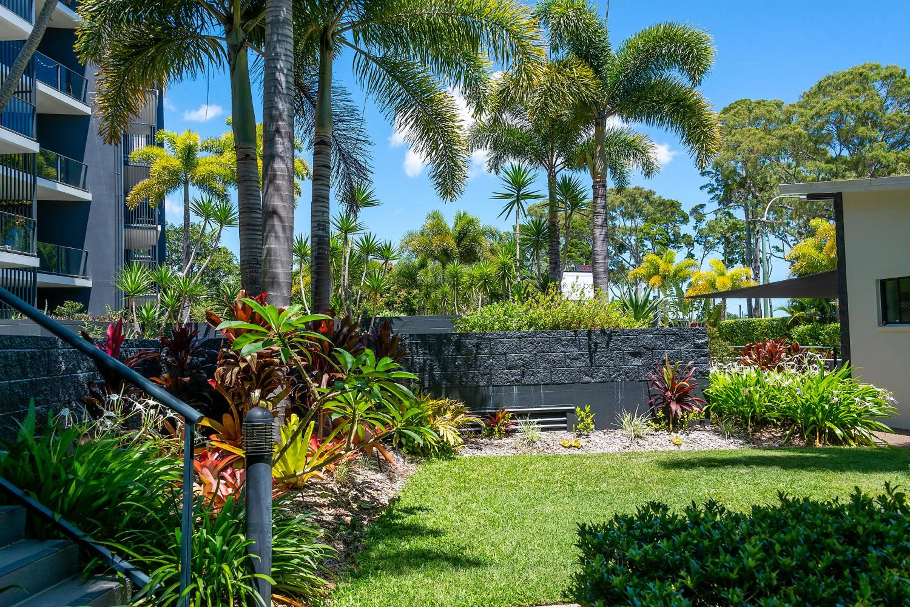 Garden in The Bay Apartments