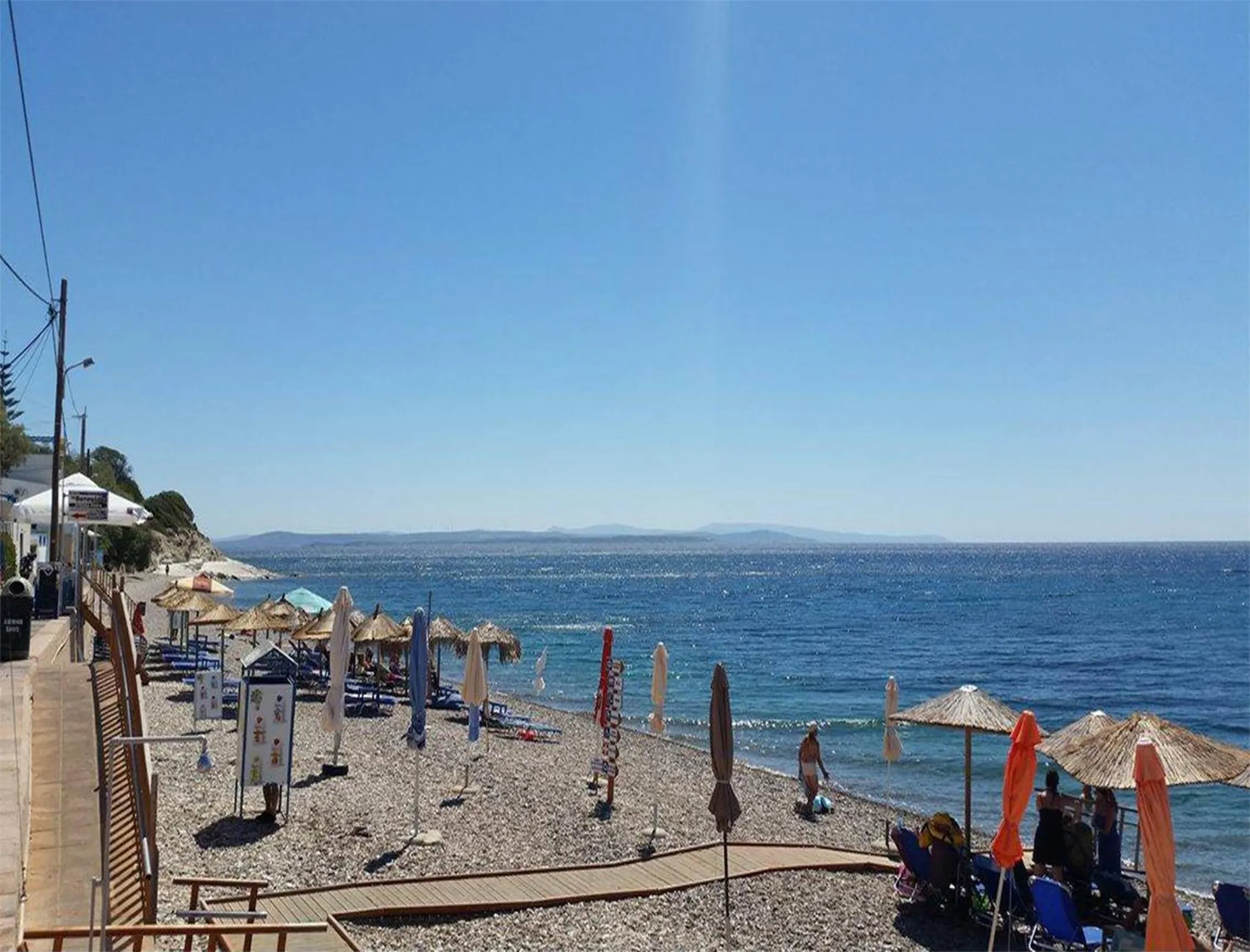 Beach in Esperides Hotel