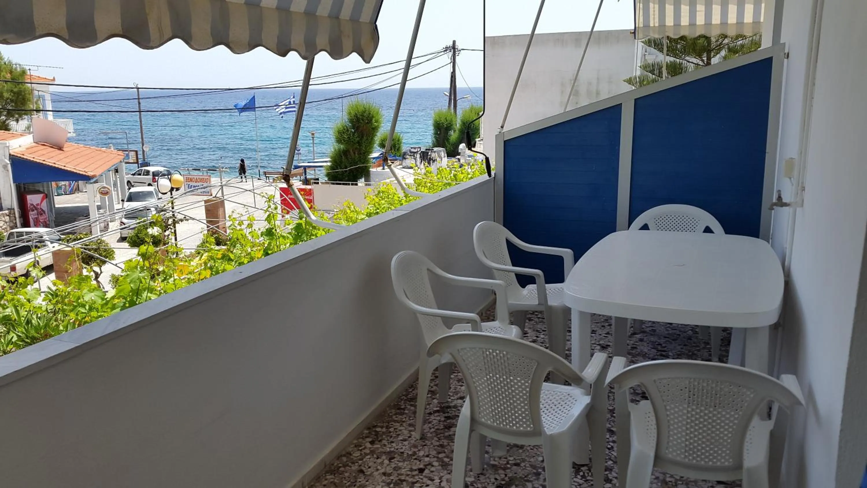 Sea view in Esperides Hotel