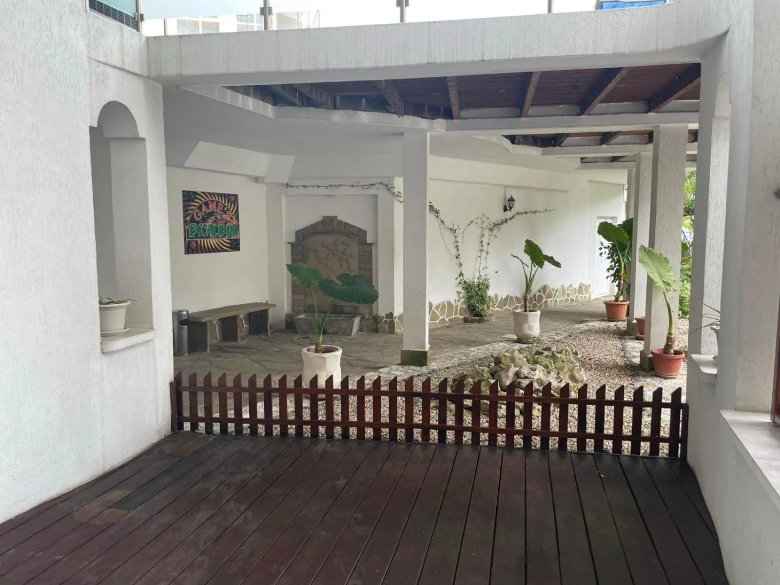 Patio in Hotel Villa List