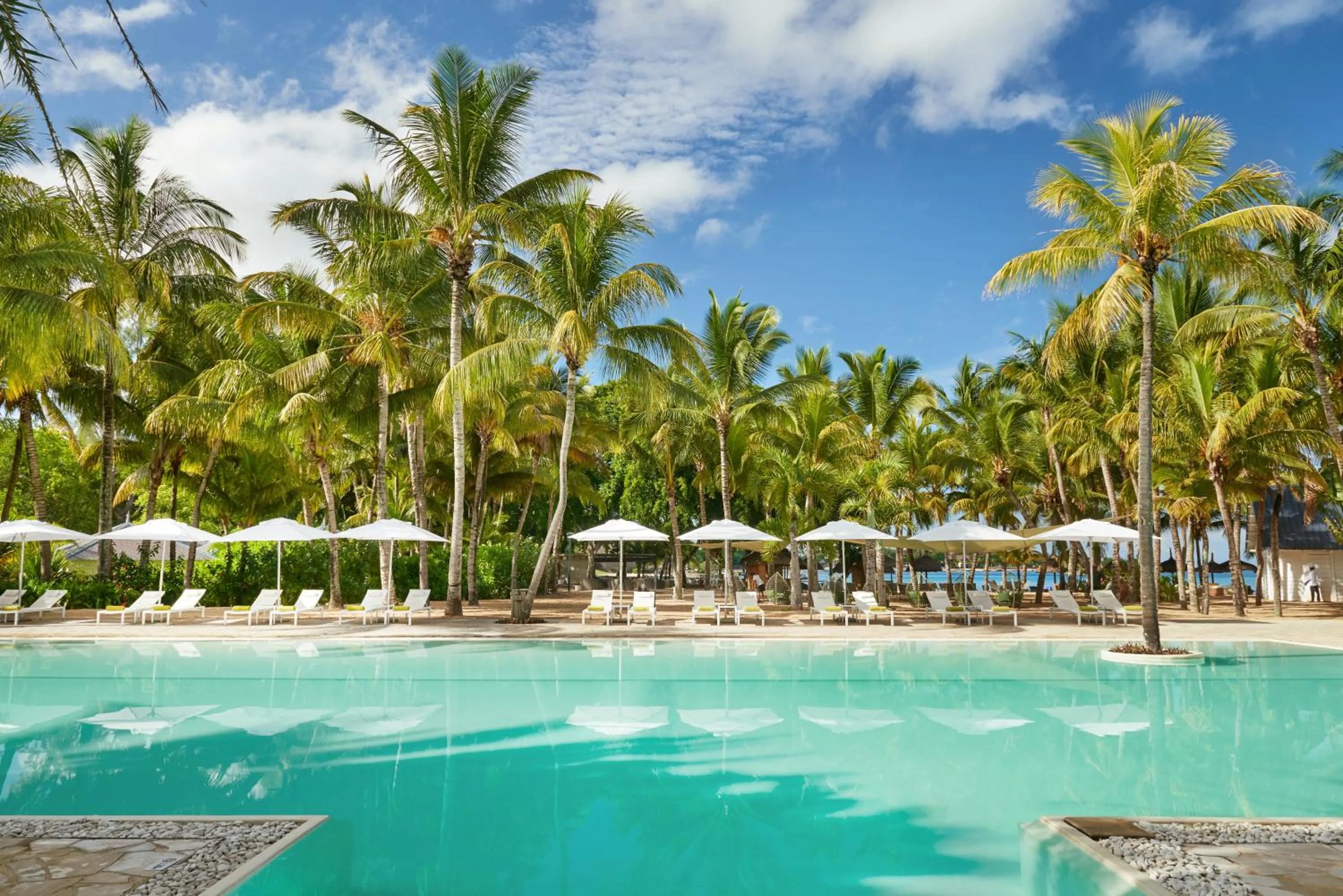 Pool view in The Ravenala Attitude