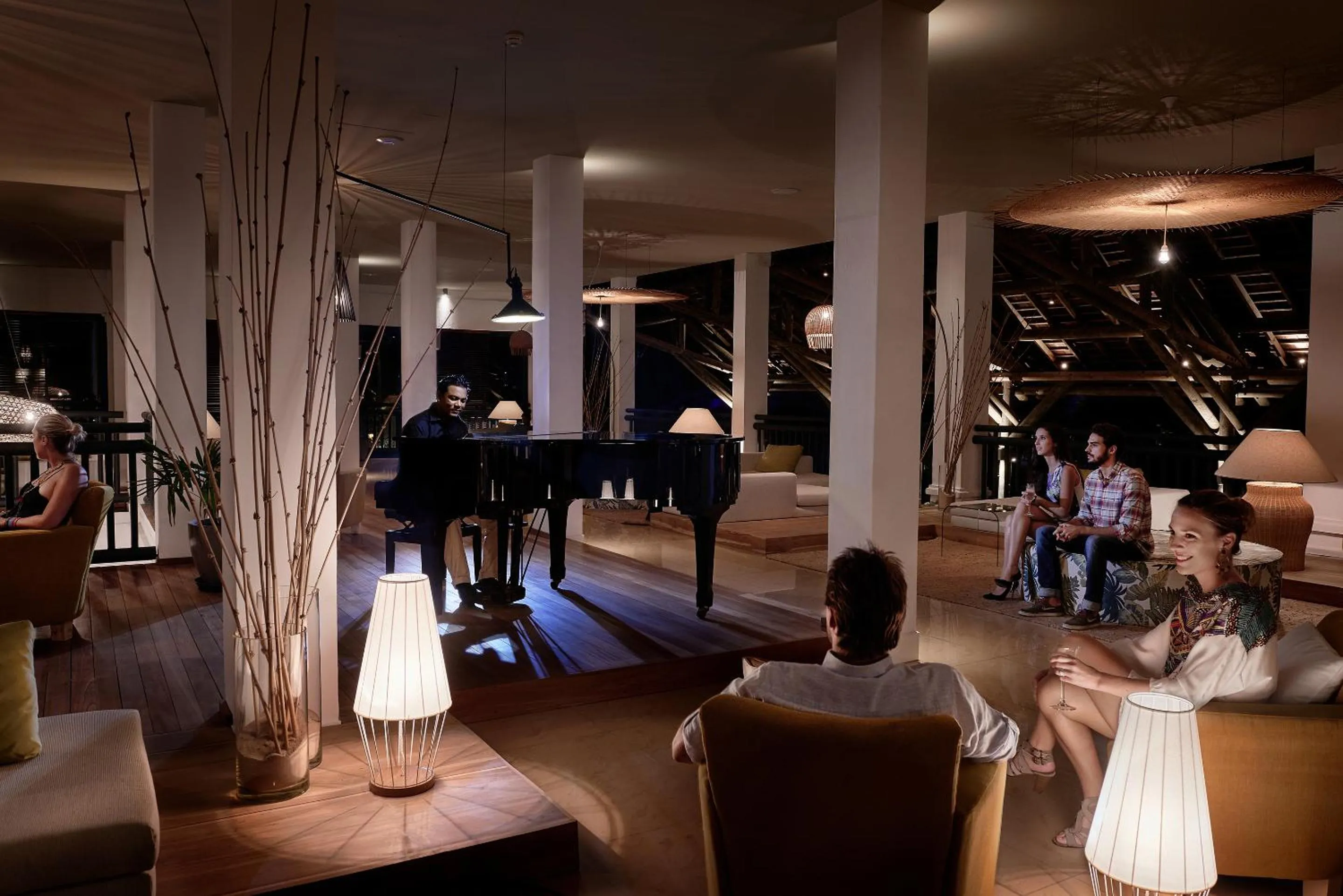 Lounge or bar in The Ravenala Attitude